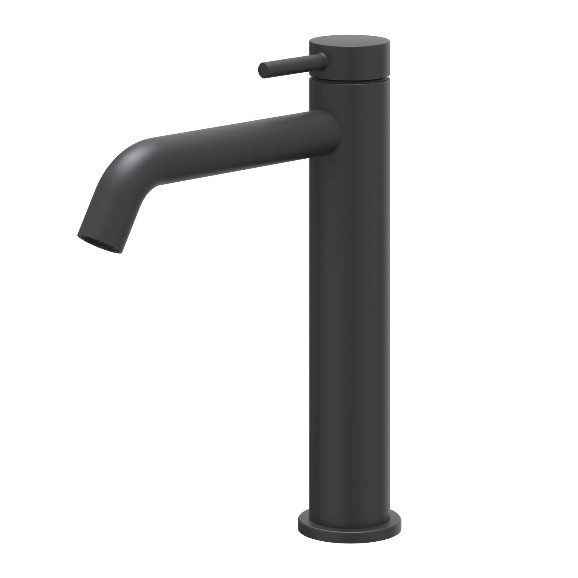 IVY Bond Eenhendel wastafelmengkraan opbouw model M coldstart 6100152 Mat zwart PED