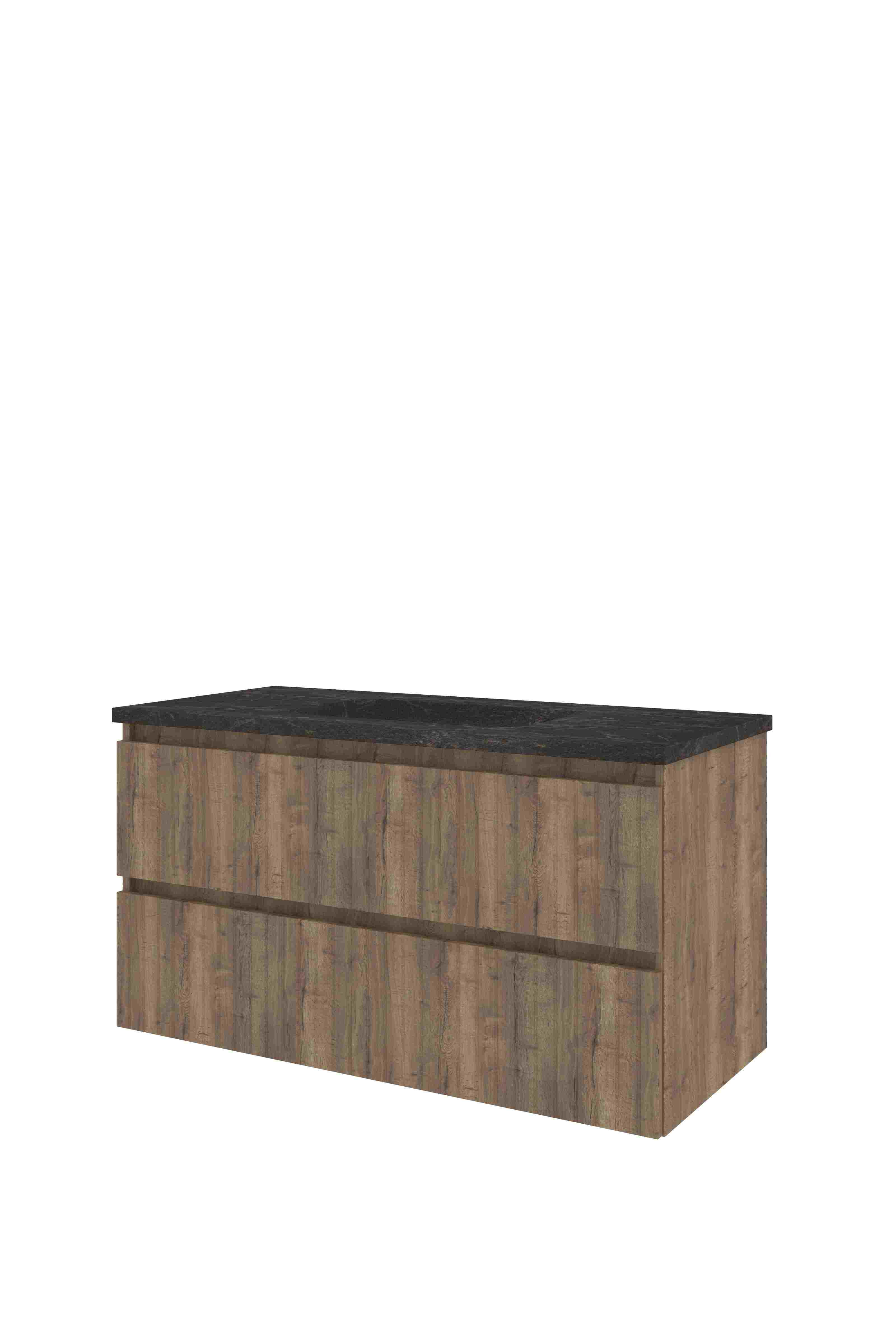 Proline Set hardsteen Elegant wast. z. krgt. en onderkast sym. gefr. 1818303 Terra oak/Blue stone 1000x460x545