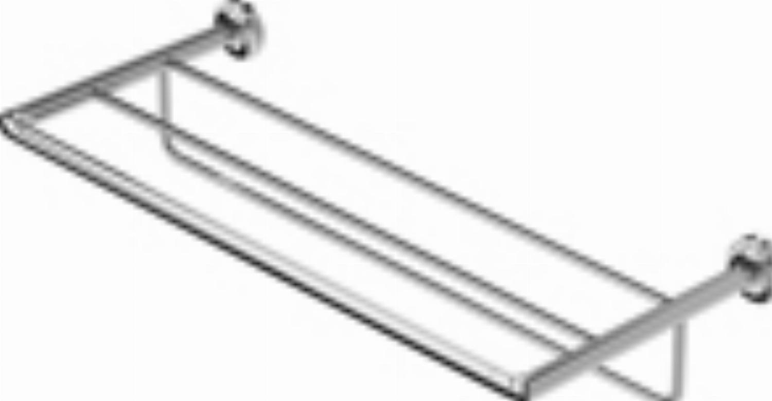 Geesa Tone Badhanddoekplateau 60 cm met rek 917352-02