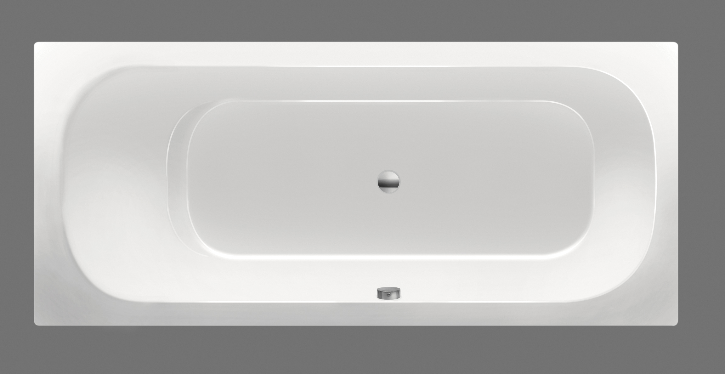 Xenz Aruba Bad enkel acryl 170x75x45 Ebony