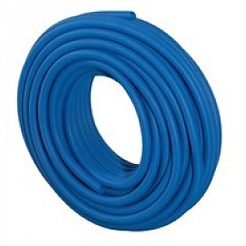 Mtr. Uniwell mantelbuis 50m. per rol blauw 25mm x 2.5mm