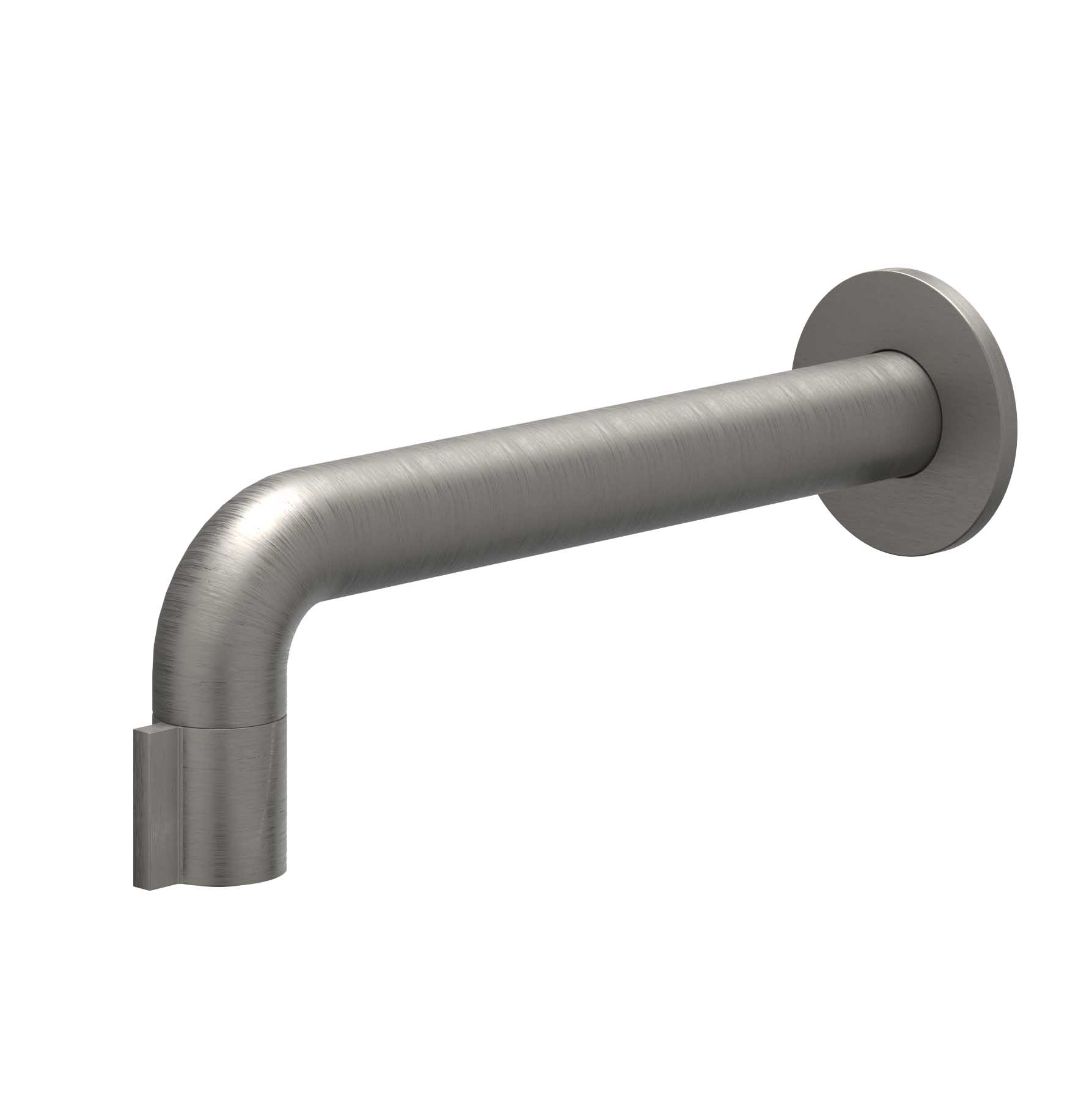 IVY Pact Fonteinkraan wandmodel 1/2aansluiting inkortbaar 6402106 gebr. metal black PVD