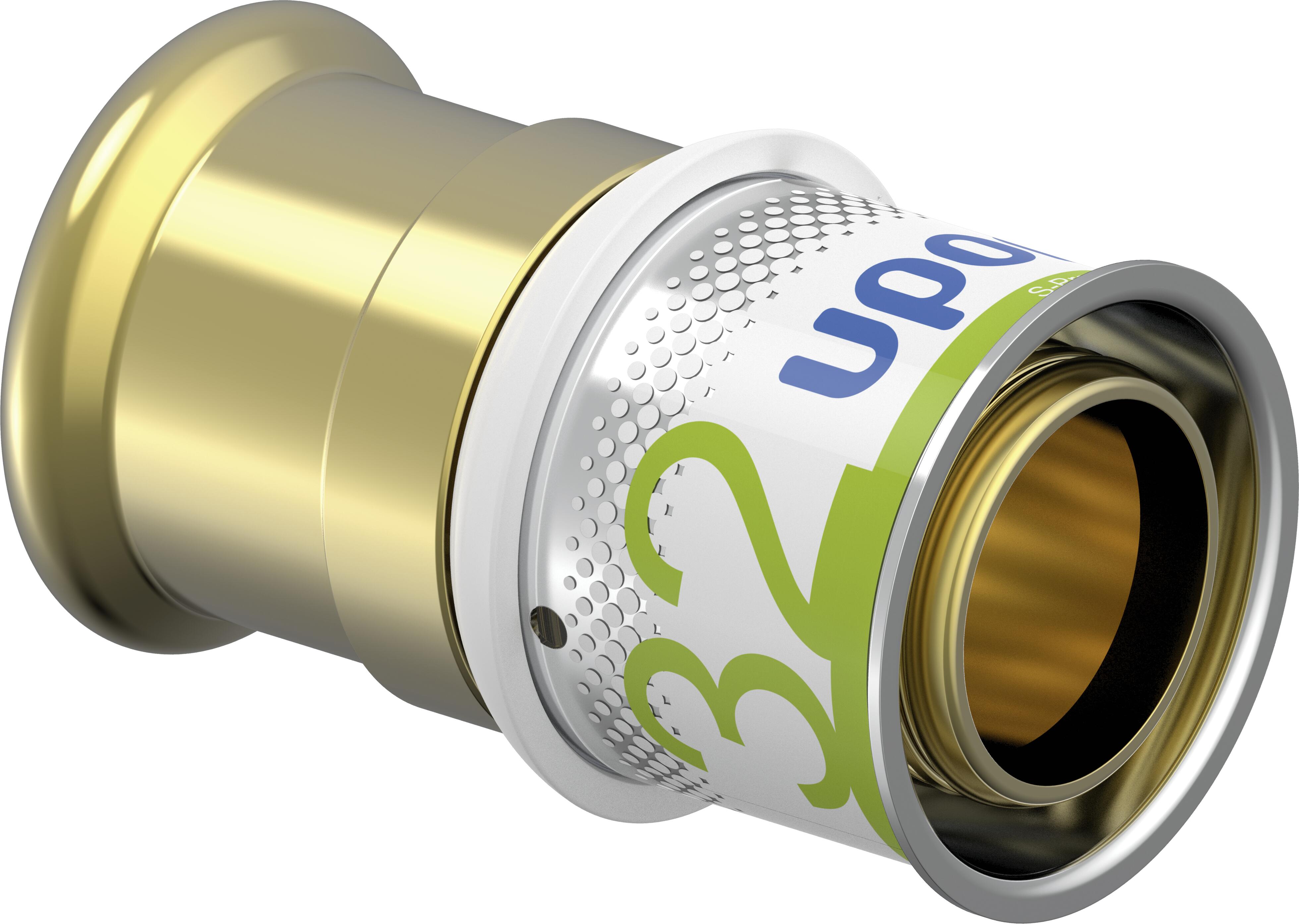 Uponor S Press overgangskoppeling M-V profiel 32x28 CU 1145406