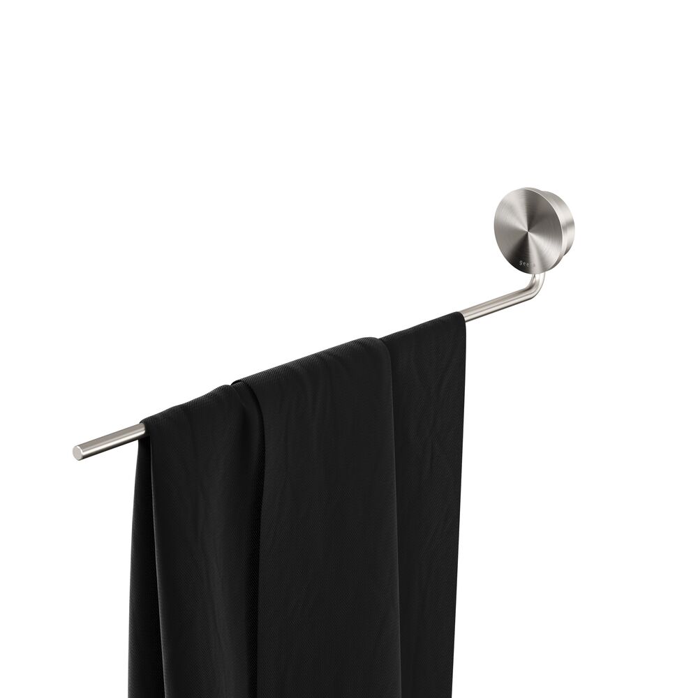 Geesa Opal handdoekrek 1 arm 917205-05 geborsteld rvs