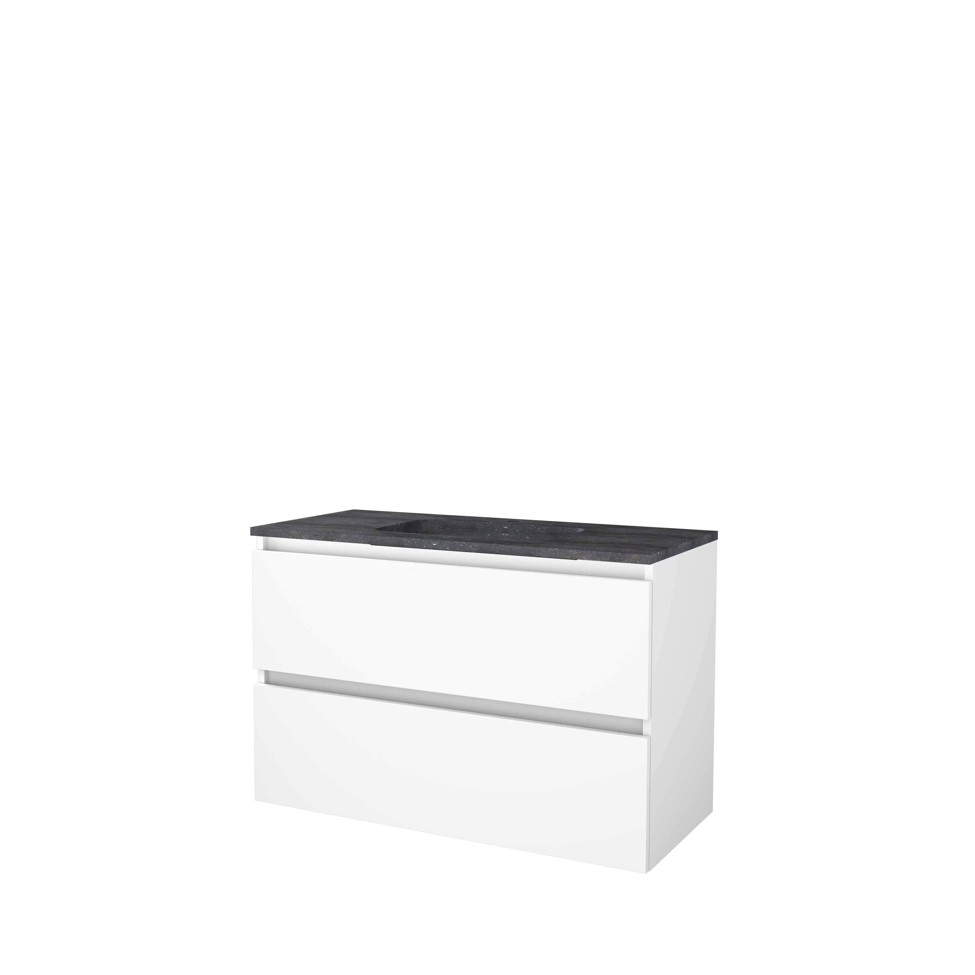 Basic Start 46 onderk. GL incl. 2 la + hardst. wast. incl. 1 krgt. B1000xD460 Ice White / 1813015