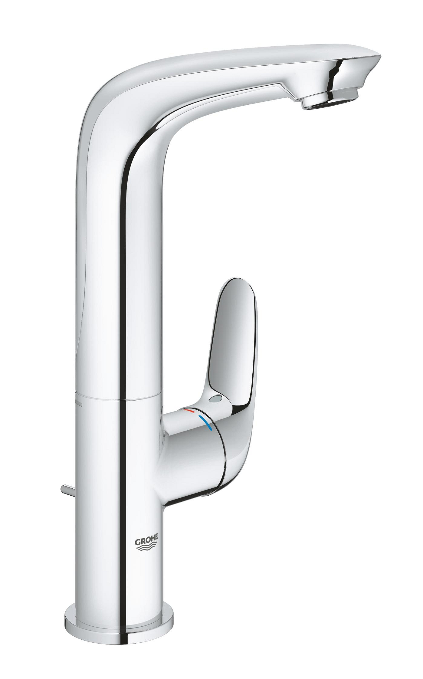 Grohe Eurostyle New wastafelmengkraan L-size hoog met waste 23718003