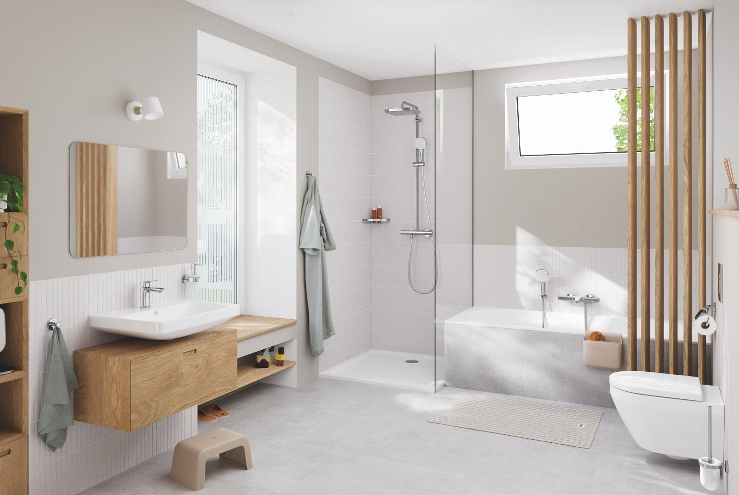 Grohe Tempesta 250 douchesysteem vierkant 26689001