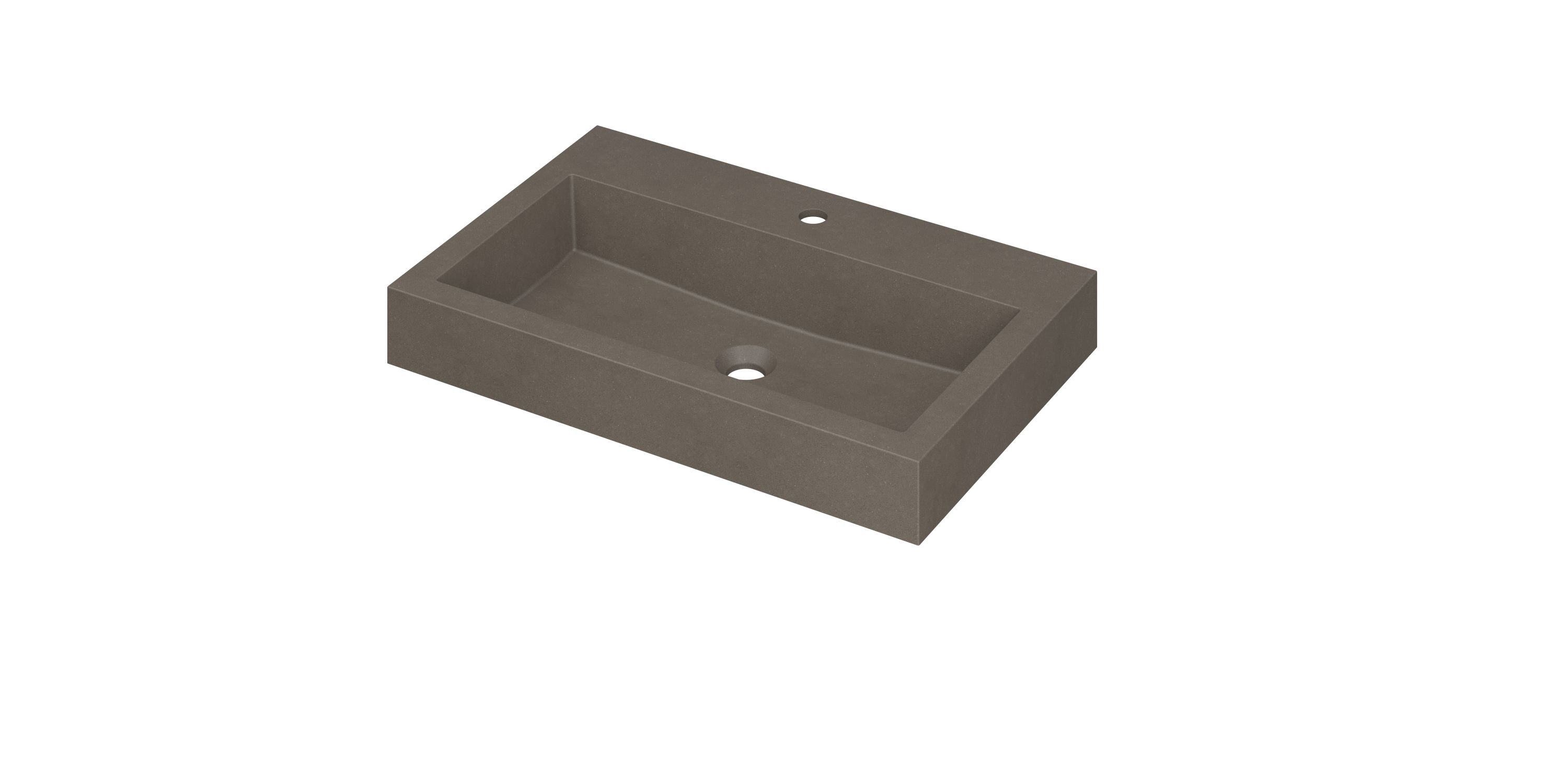 INK Momento wast. Quartz met 1 krgt. 3421411 Quartz beton H90xB700xD450