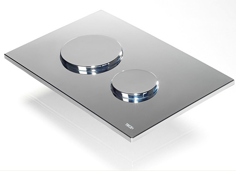 TECEloop wc-bedieningsplaat van kunststof 9240921  -  Chroom