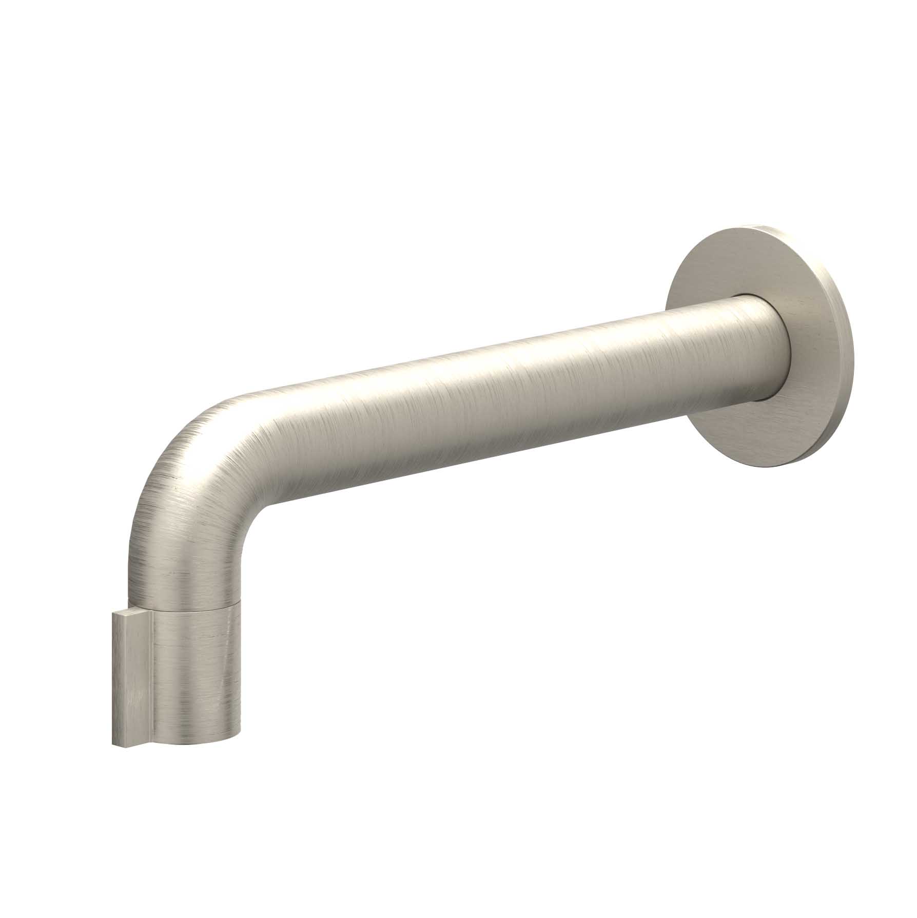 IVY Pact Fonteinkraan wandmodel 1/2aansluiting inkortbaar 6402103 gebr. nickel PVD