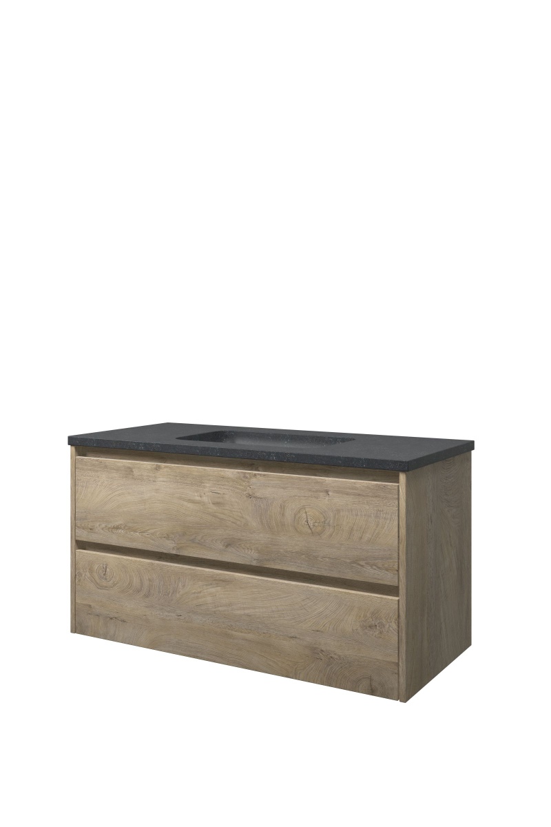 Proline set hardsteen Elegant wast. z. krgt. en onderk. sym. 1815741 Raw oak/Blue stone H545xB1000xD460