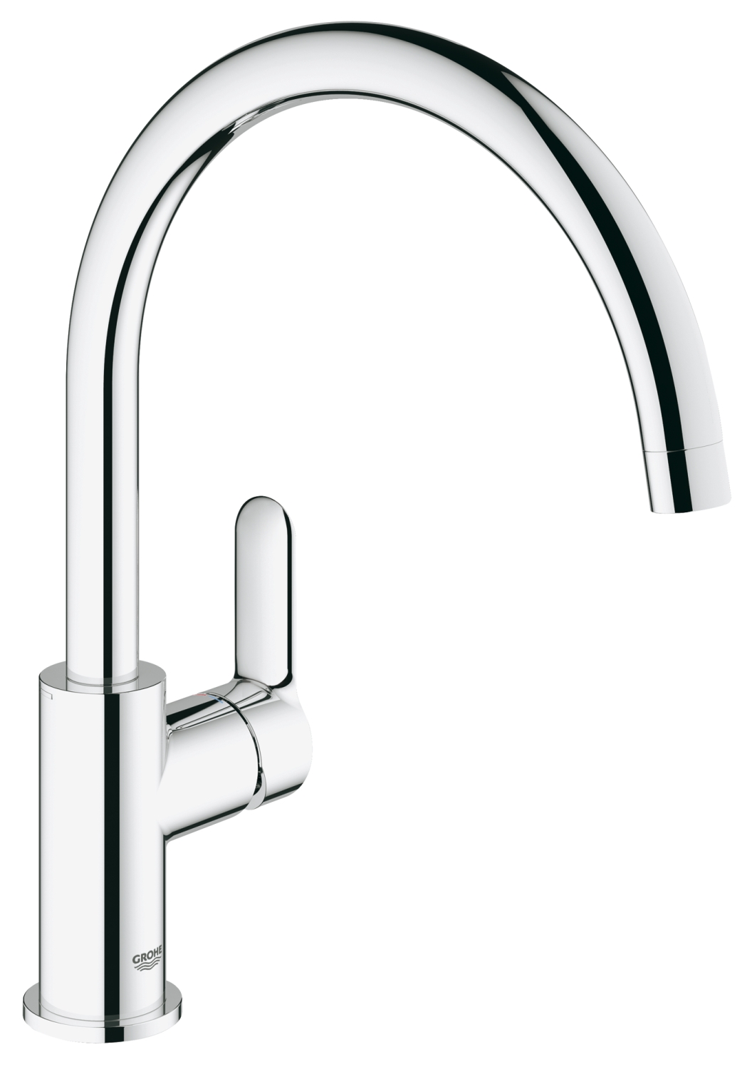 Grohe BauEdge keukenmengkraan hoge uitloop 31367001