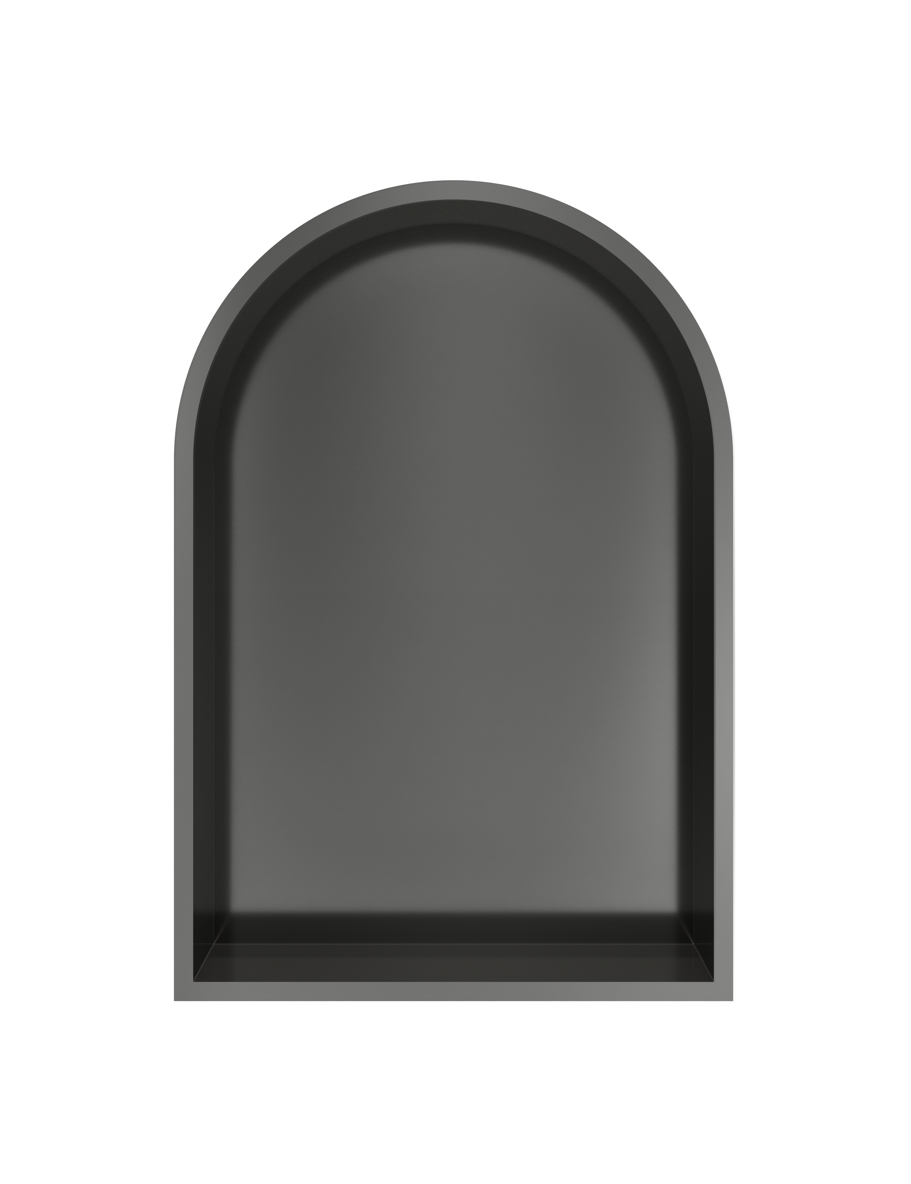 Hotbath More inbouwbox of inbouwnis toogmodel 30x45x10cm BOW30BGP Geborsteld gunmetal PVD