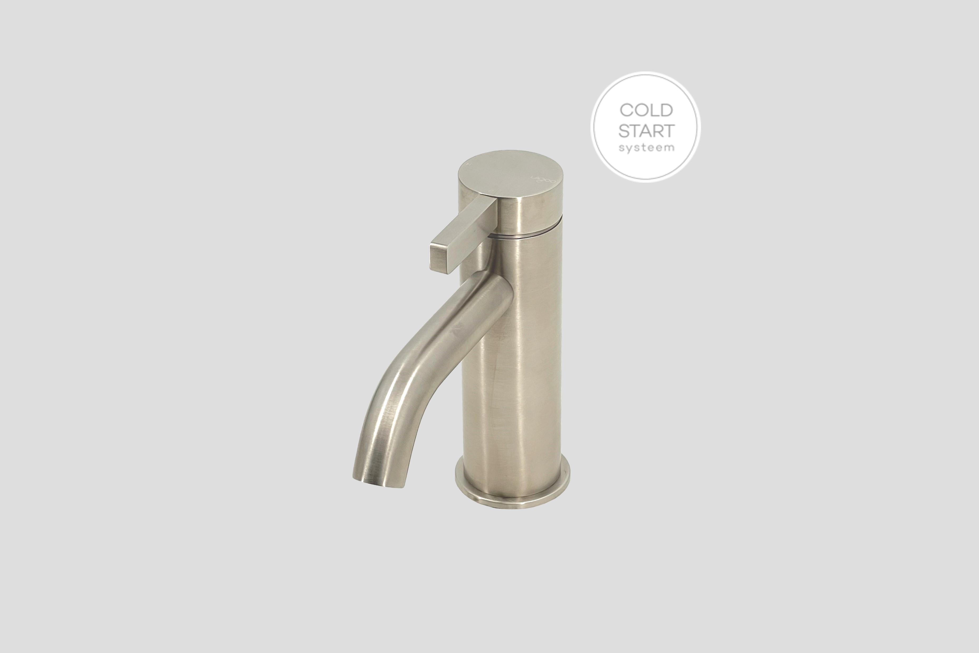 Lagoo Como Wastafelmengkraan regular CM1100BN Brushed Nickel
