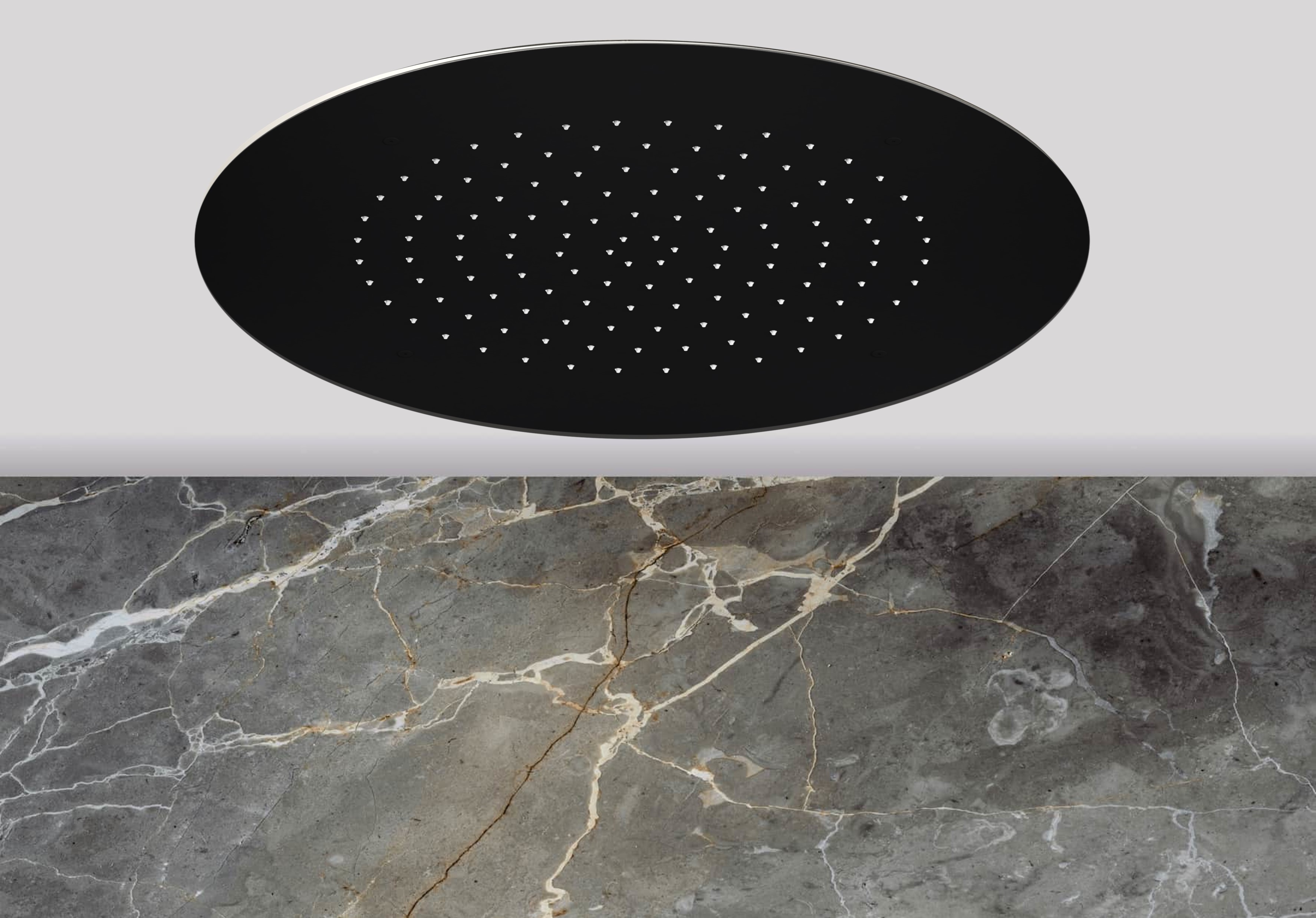 Lagoo Nesso Hoofddouche Showerlicious 550 N8222MB Matt Black