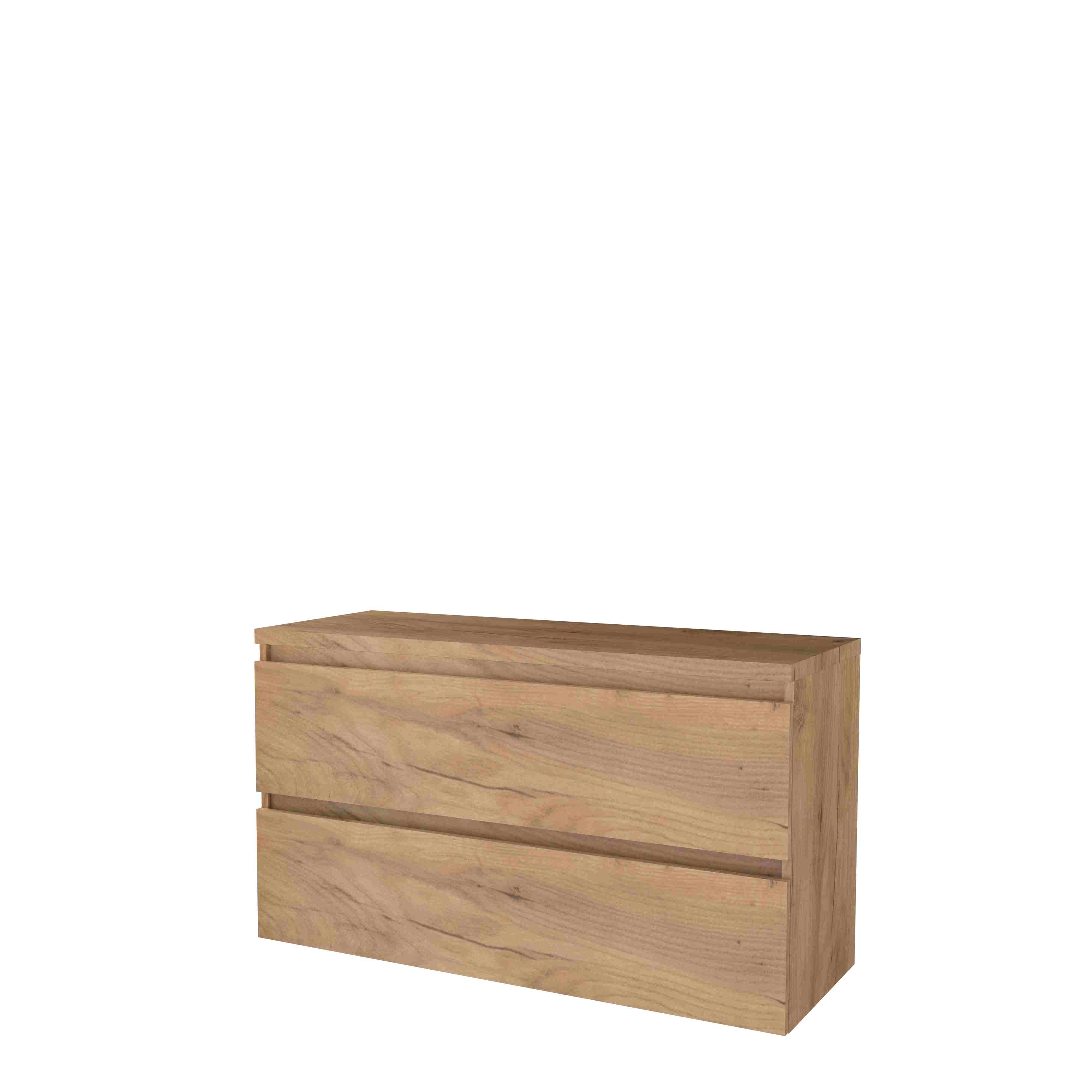 Basic Start 46 onderk. GL incl. 2 la + afdekplaat B1200xD460 Whisky Oak / 1813433