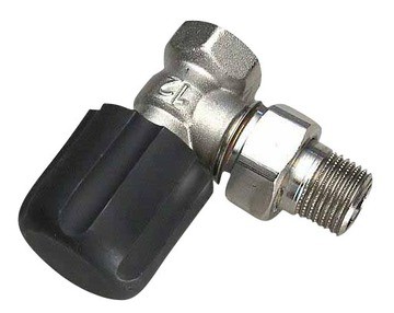 HERZ Radiatorkraan GP haaks 1/2 WIT 5882469