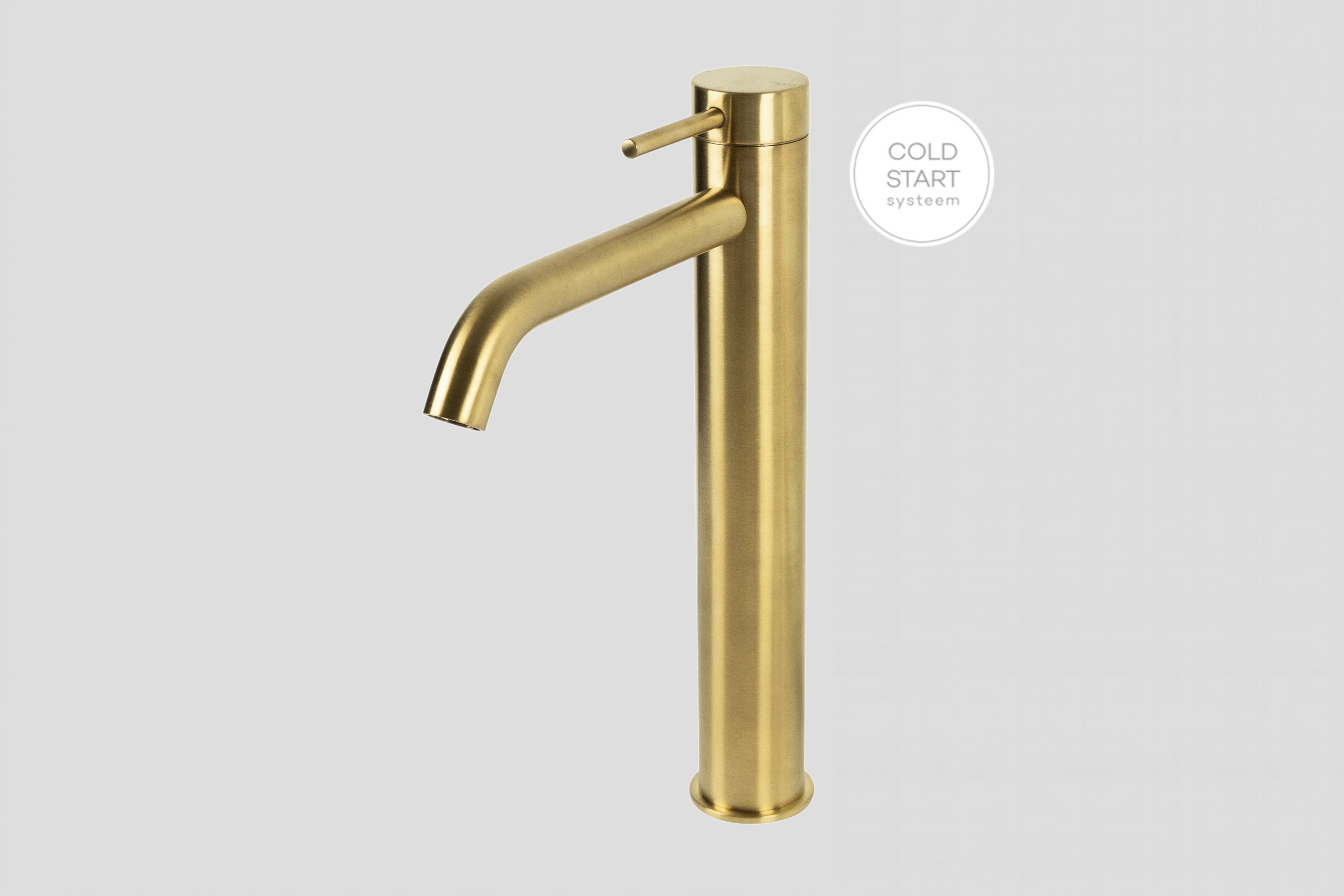 Lagoo Garda wastafelmengkraan high G1104BB Brushed Brass PVD