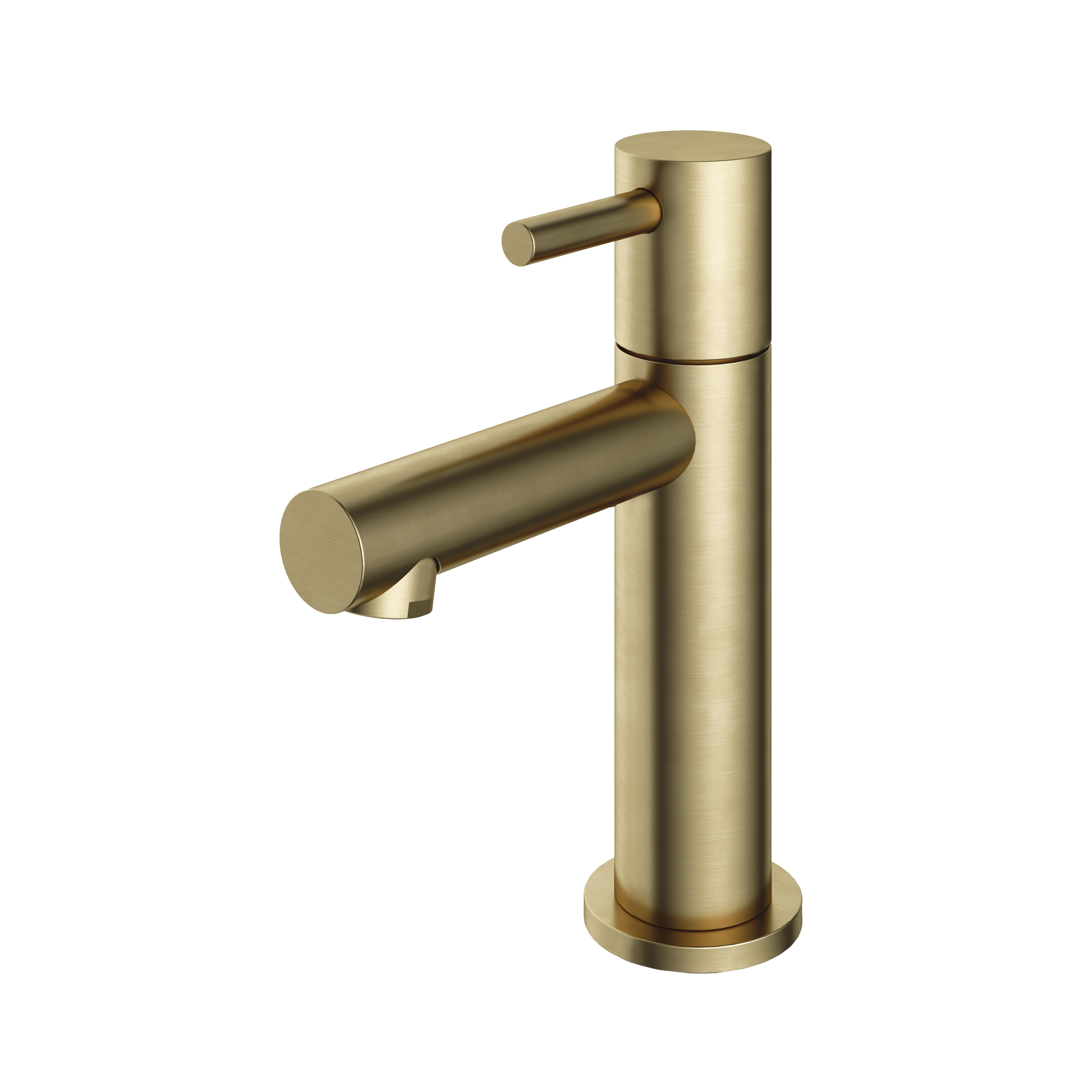 Hotbath Cobber fonteinkraan E001BB Geborsteld messing