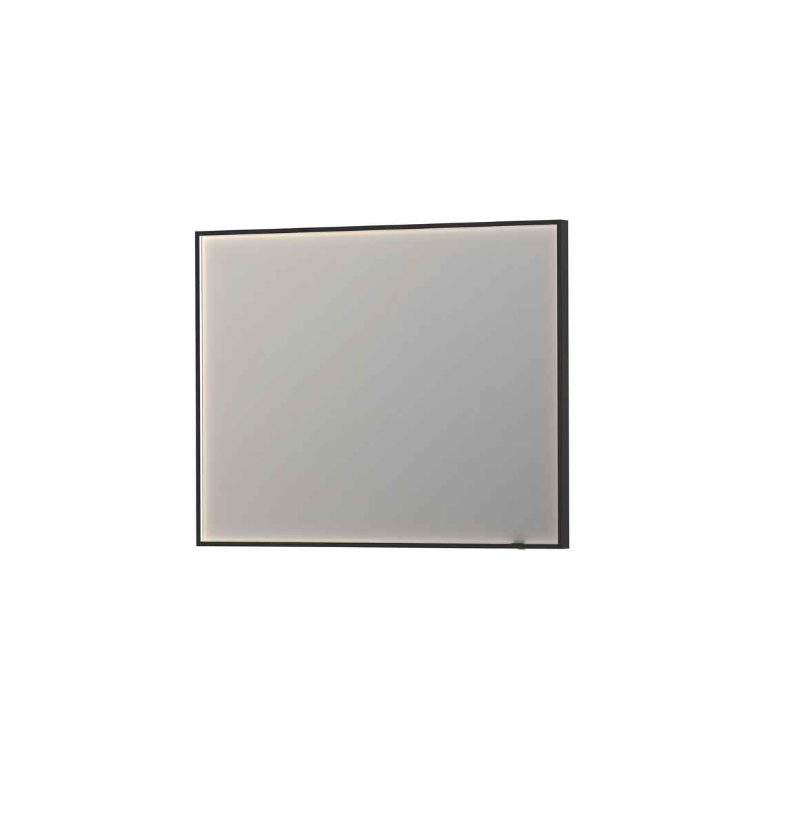 INK spg. SP19 rechthoek in stalen kader incl dir LED verw. color dimbaar + schak. H800xB1200xD40 Mat zwart / 8409075