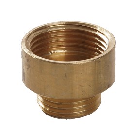 Messing Neusstuk 1/2 x 3/8