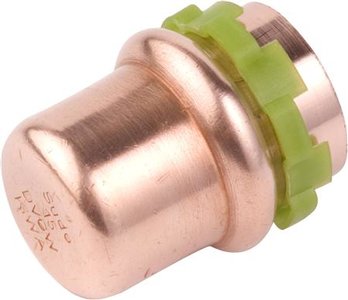 VSH SudoPress Koper eindkoppeling 1x pres 12   (6671381)