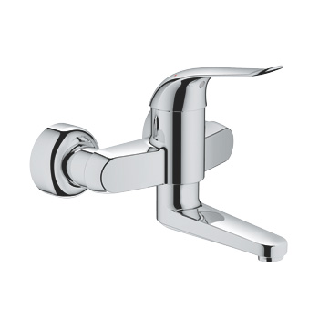 Grohe Euroeco wandmengkraan met koppelingen 32767000