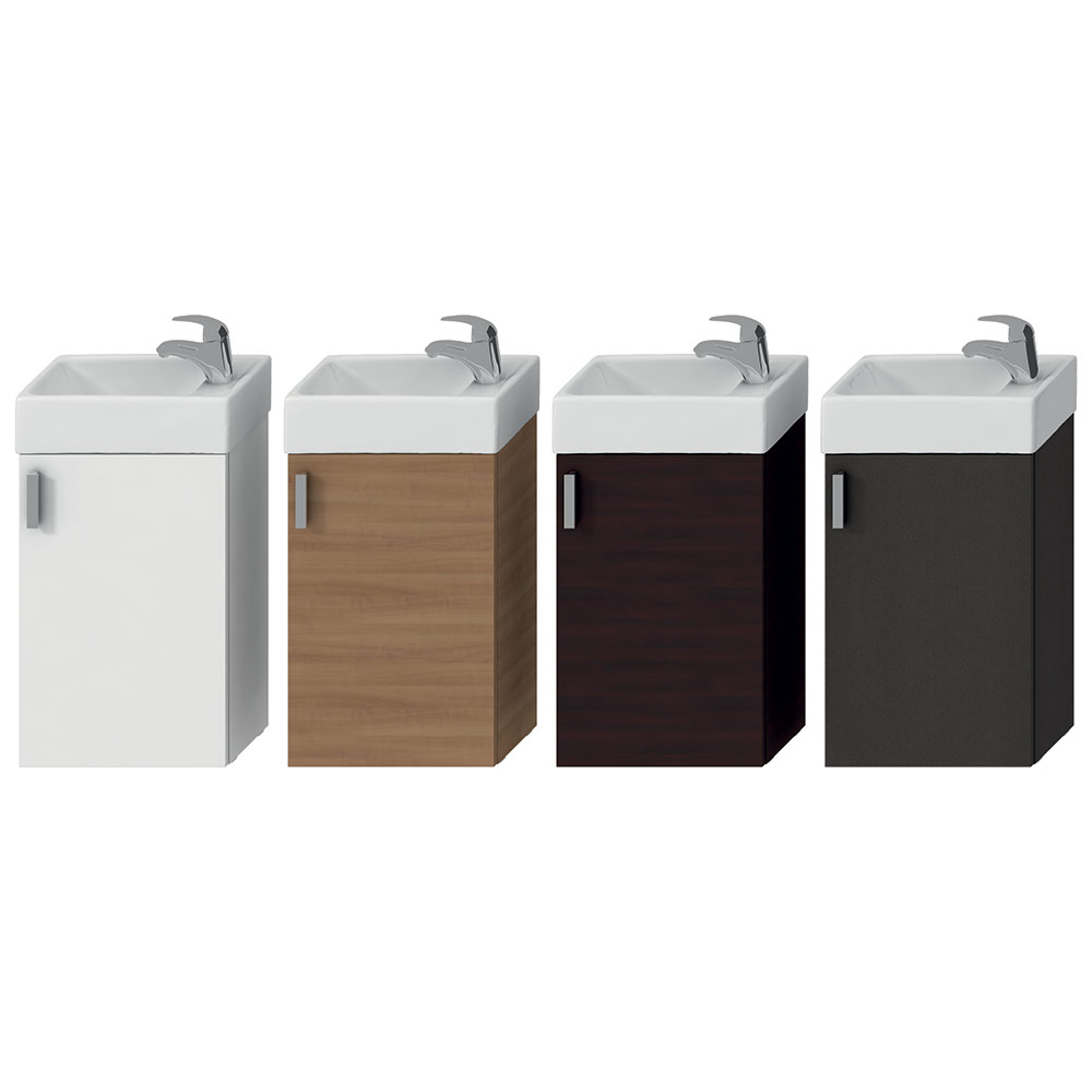 JIKA fonteinpack met onderbouwkast 40x23 cm kraangat rechts H4535111753081 Kersen