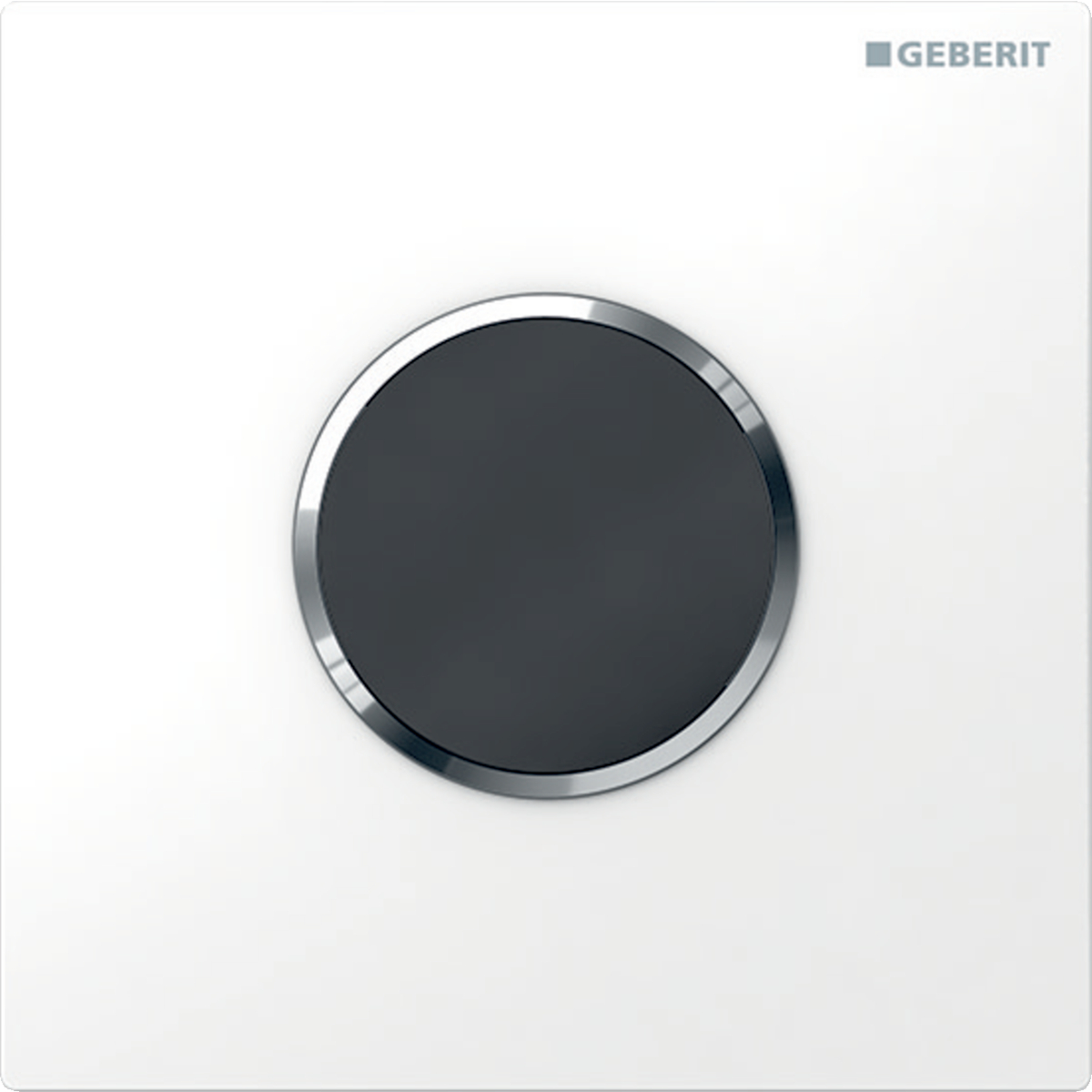 Geberit type 10 ur-sturing batterij round Alpien wit 116.035.KJ.1