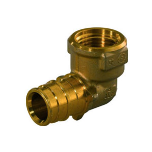 Uponor Q&E schroefknie 90 graden messing 20x3/4 1145674