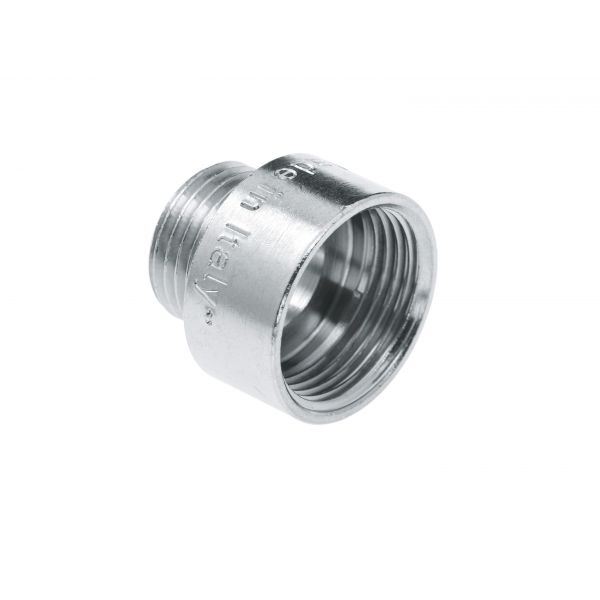 Chroom Neusstuk 3/8 x 1/4