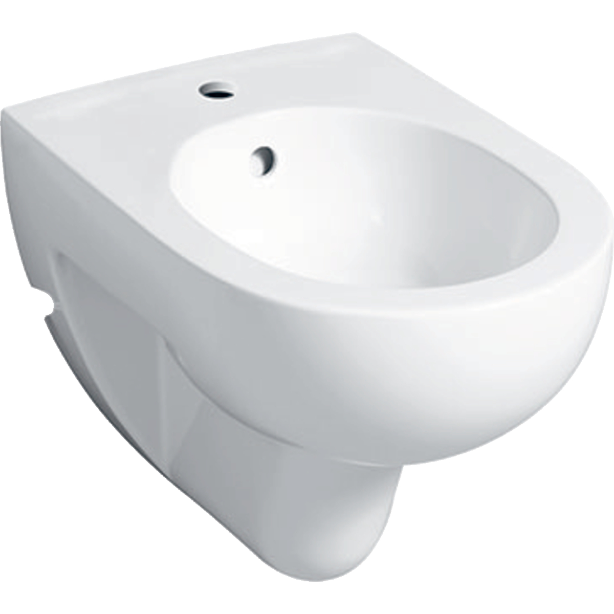 Geberit Renova wandbidet 55cm m.overl. 233040600 Wit KeraTect