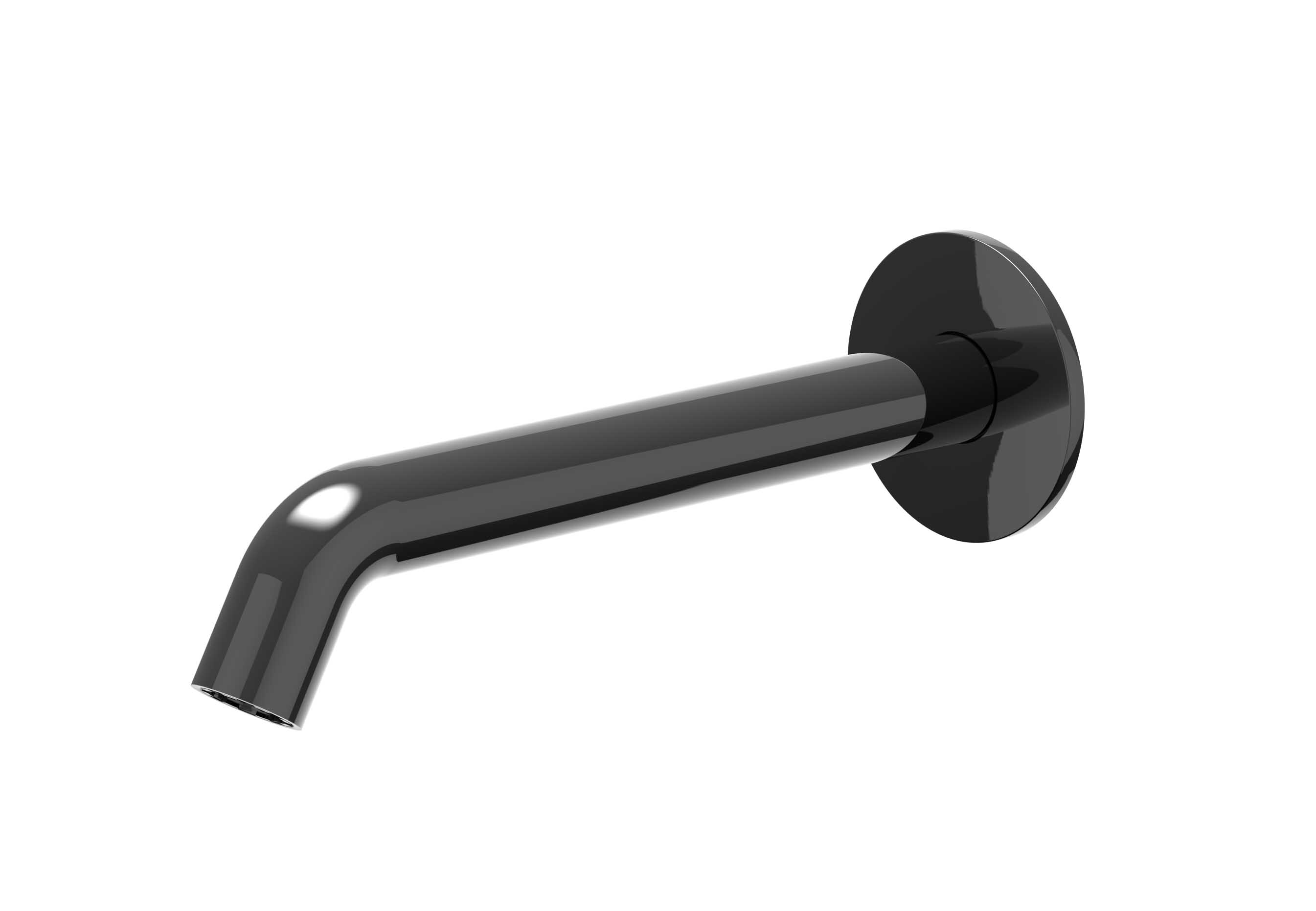 IVY Baduitloop 23cm 1/2 aansluiting inkortbaar 6903057 Zwart chroom PVD