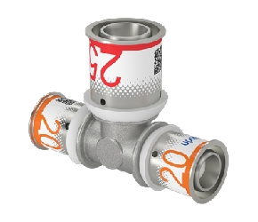 Uponor S Press Plus pers verloop t stuk 20x25x20 1070571