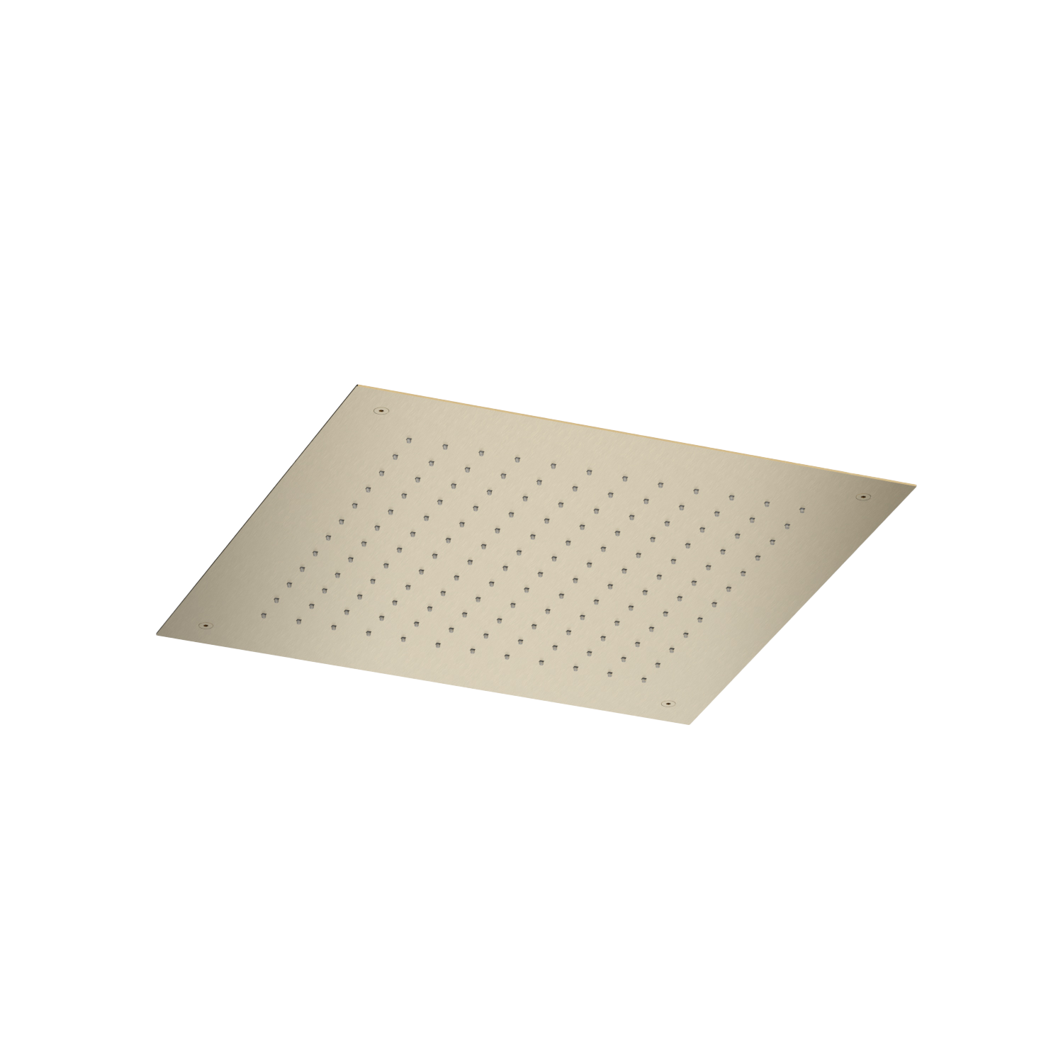 Hotbath Mate inbouw hoofddouche vierkant M111BBP Geborsteld Messing PVD