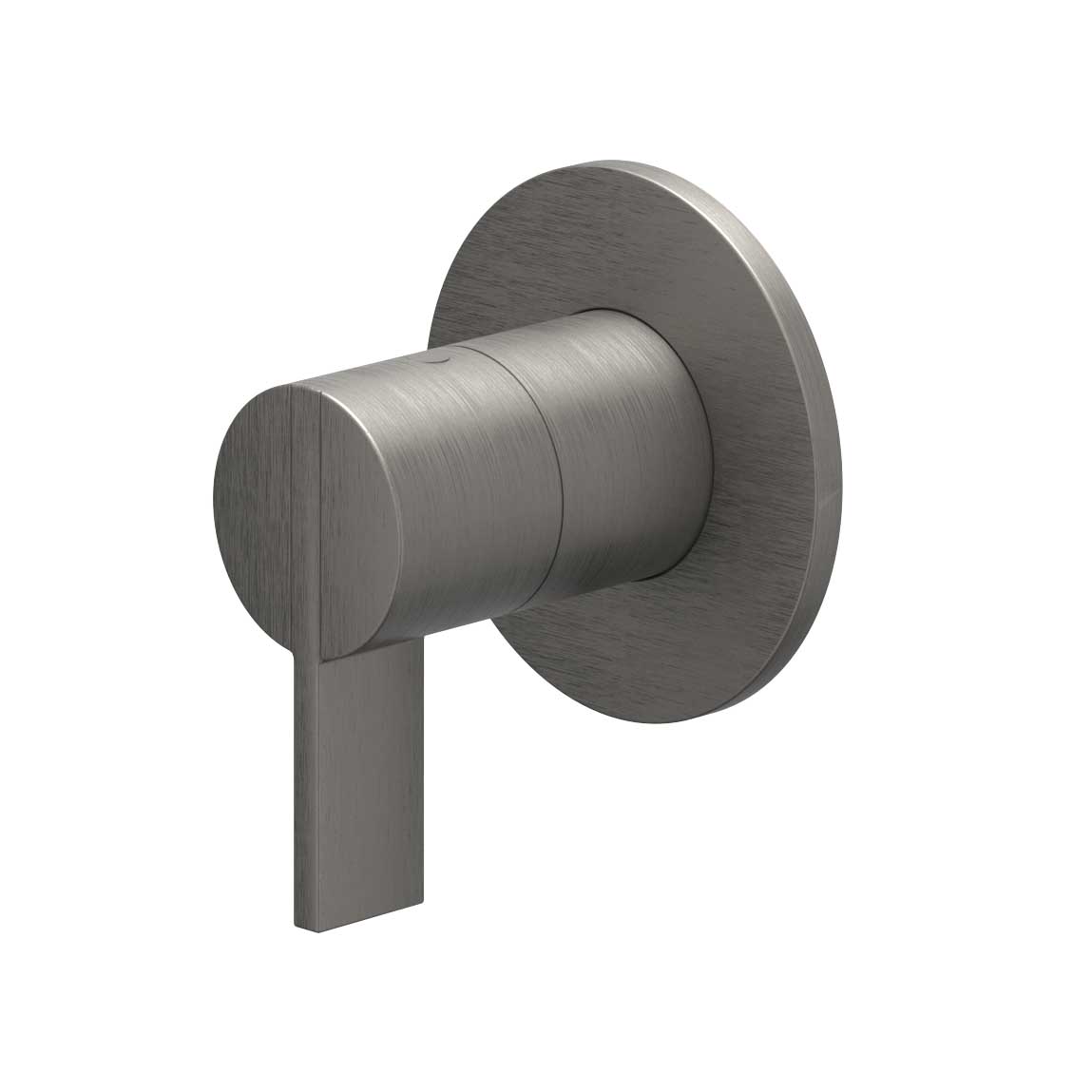 IVY Pact Afbouwdeel inbouw 2-weg stop-omstel 6202106 gebr. metal black PVD