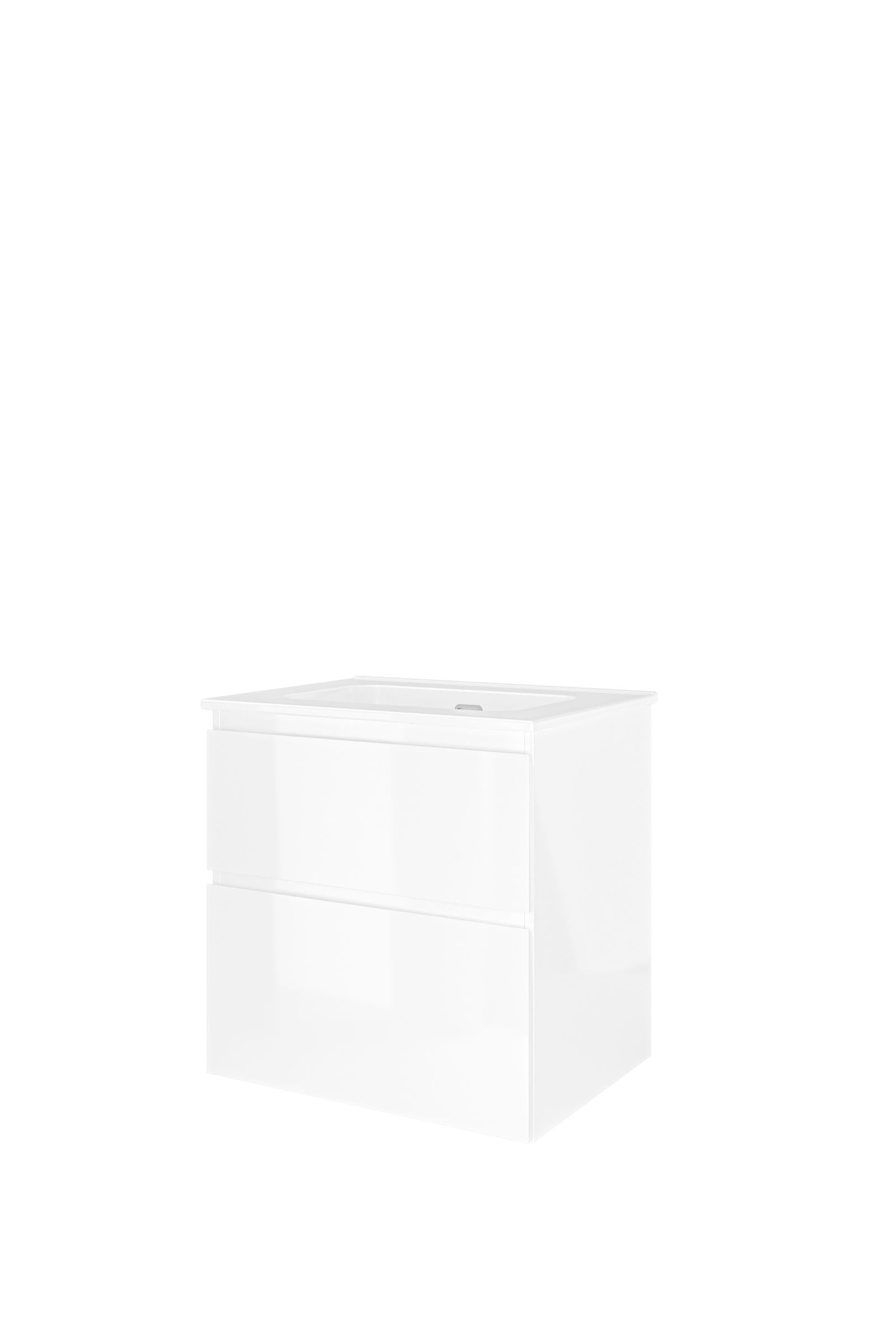 Proline set porselein Elegant wast. z. krgt. en onderk. sym. 1815104 Glans wit/Glans wit H540xB600xD460