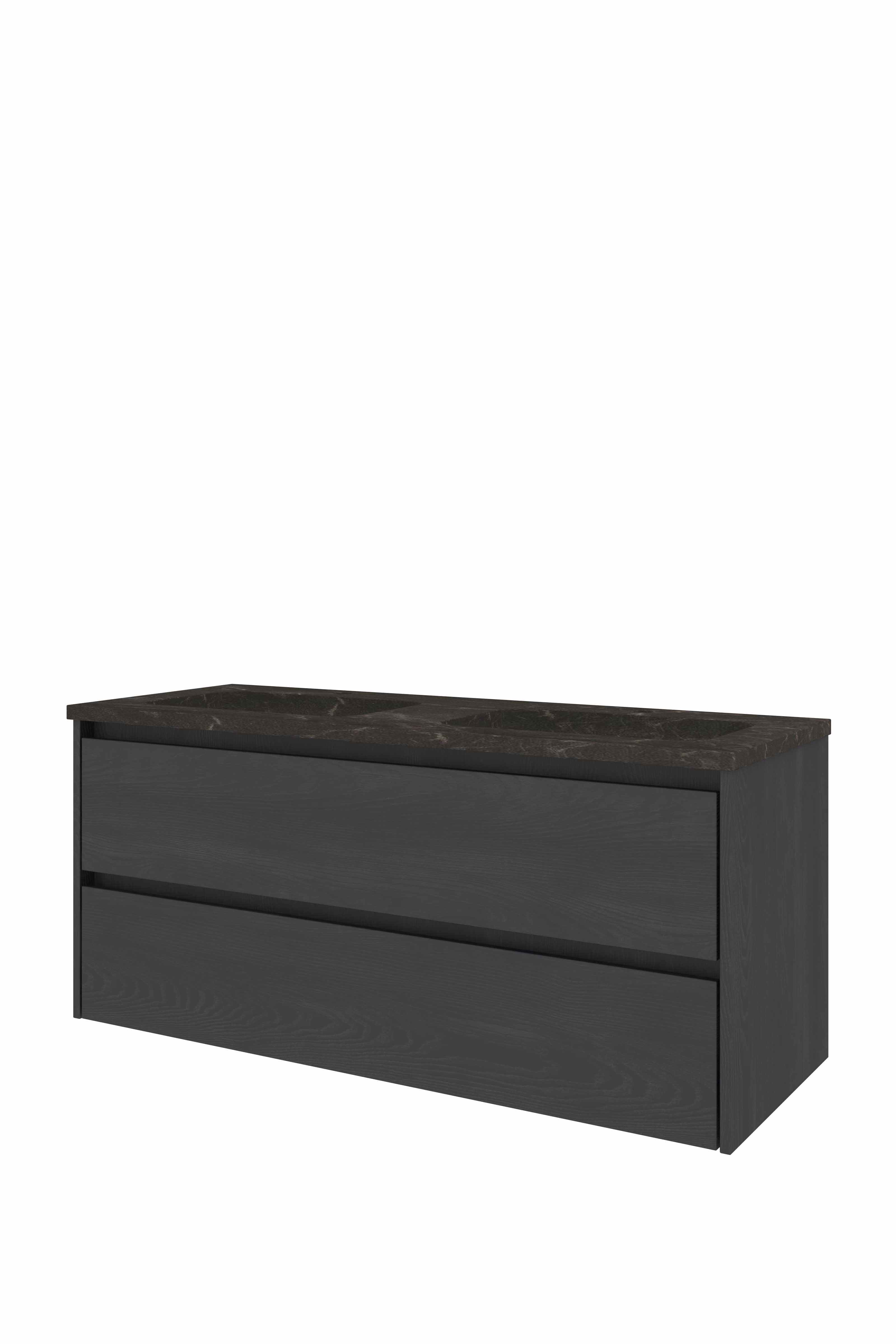 Proline Set hardsteen Elegant wast. met 2 kr.gaten en onderkast sym. 1815777 Black oak/Blue stone 1200x460x545