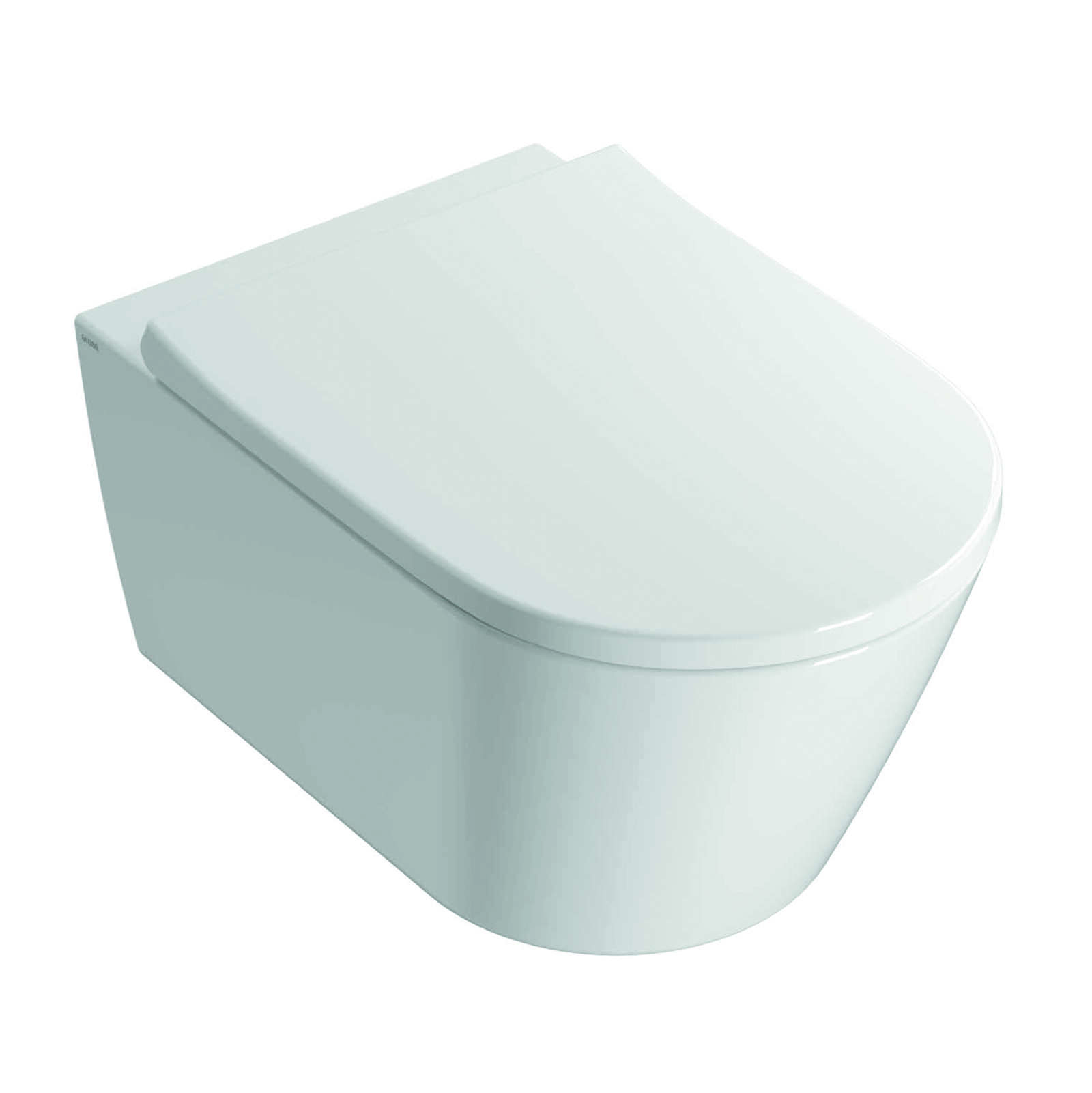 Futuro Cleanstorm wandcloset 55x36cm rimless flush + softclose toiletzitting Mat wit