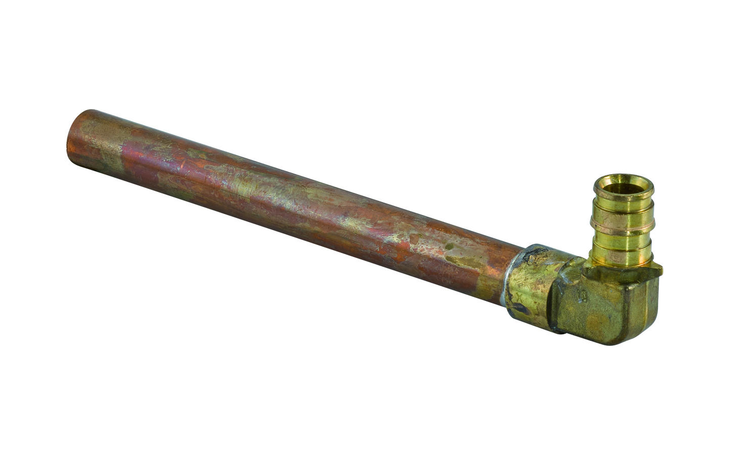 Uponor Q&E radiatoraansluit-knie 16 x 12Cu - 90mm 1062862