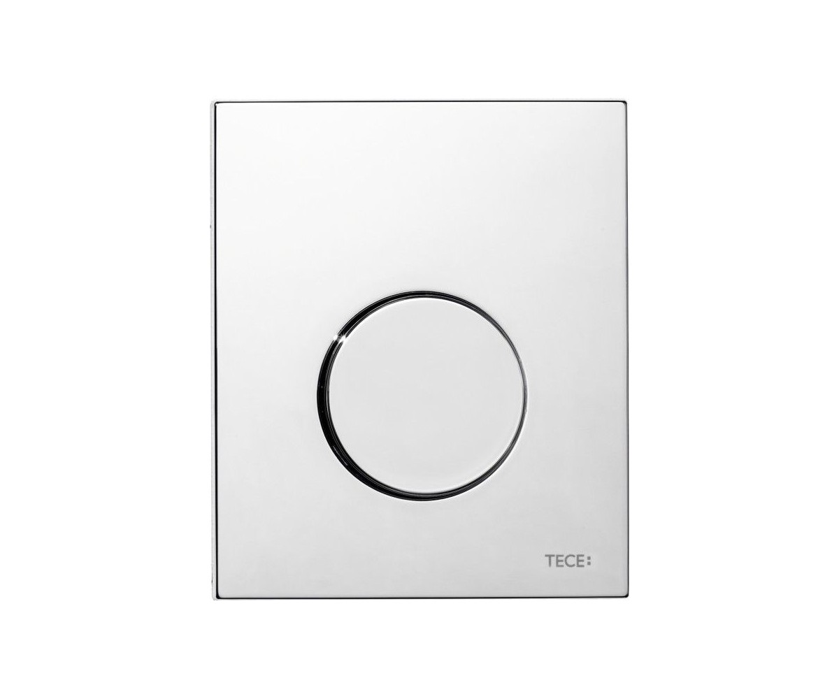 TECEloop urinoir bedieningsplaat kunststof 9242626  -  Glanzend chroom