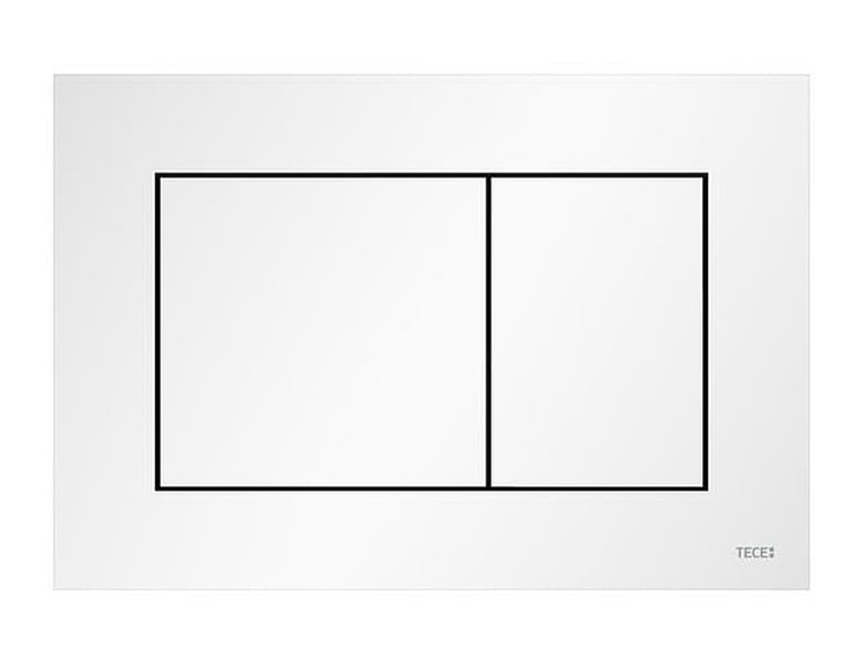 TECEnow WC bedieningsplaat mat wit 9240417