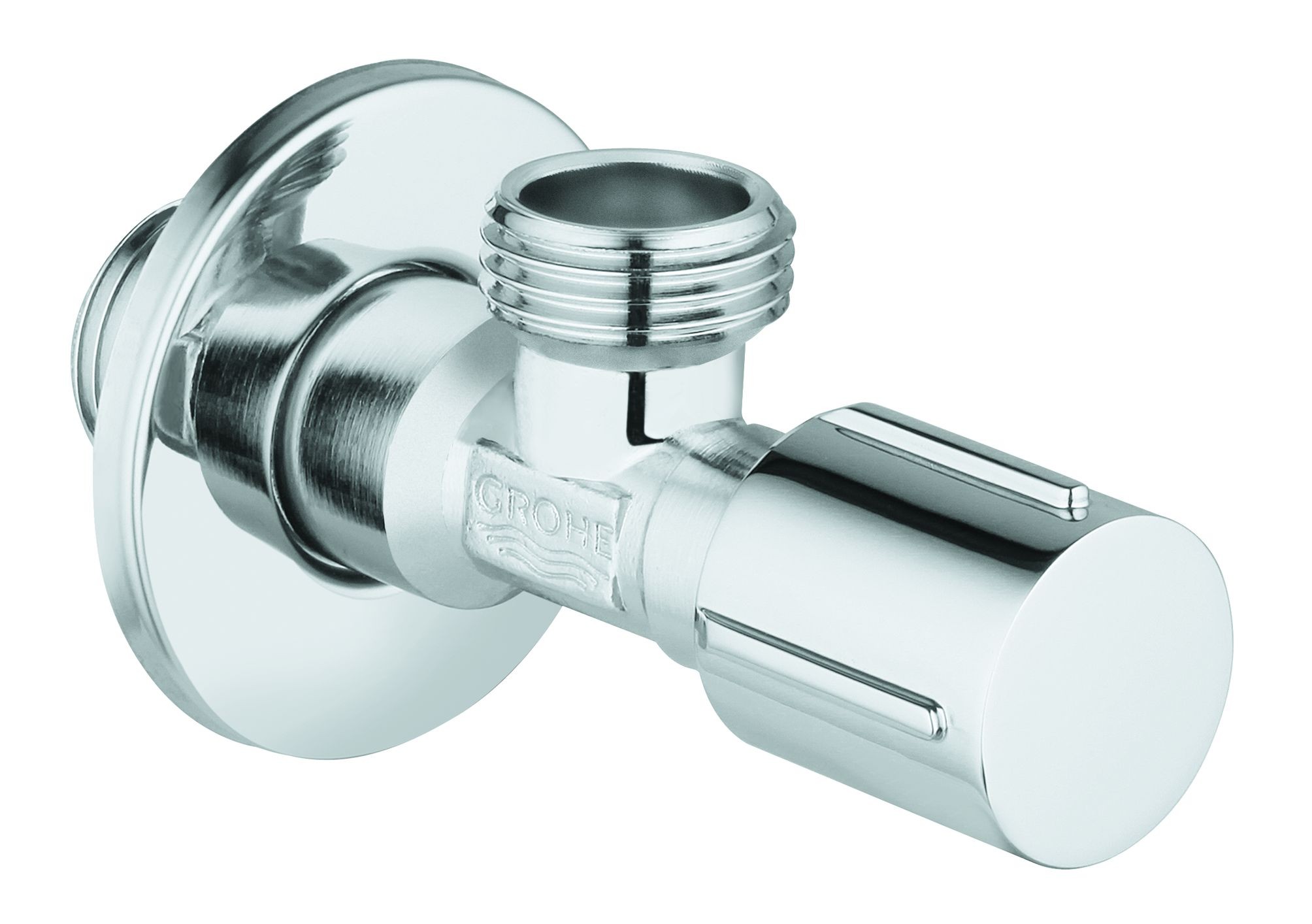 Grohe hoekstopkraan 1/2 x 1/2 metalen greep 22041000
