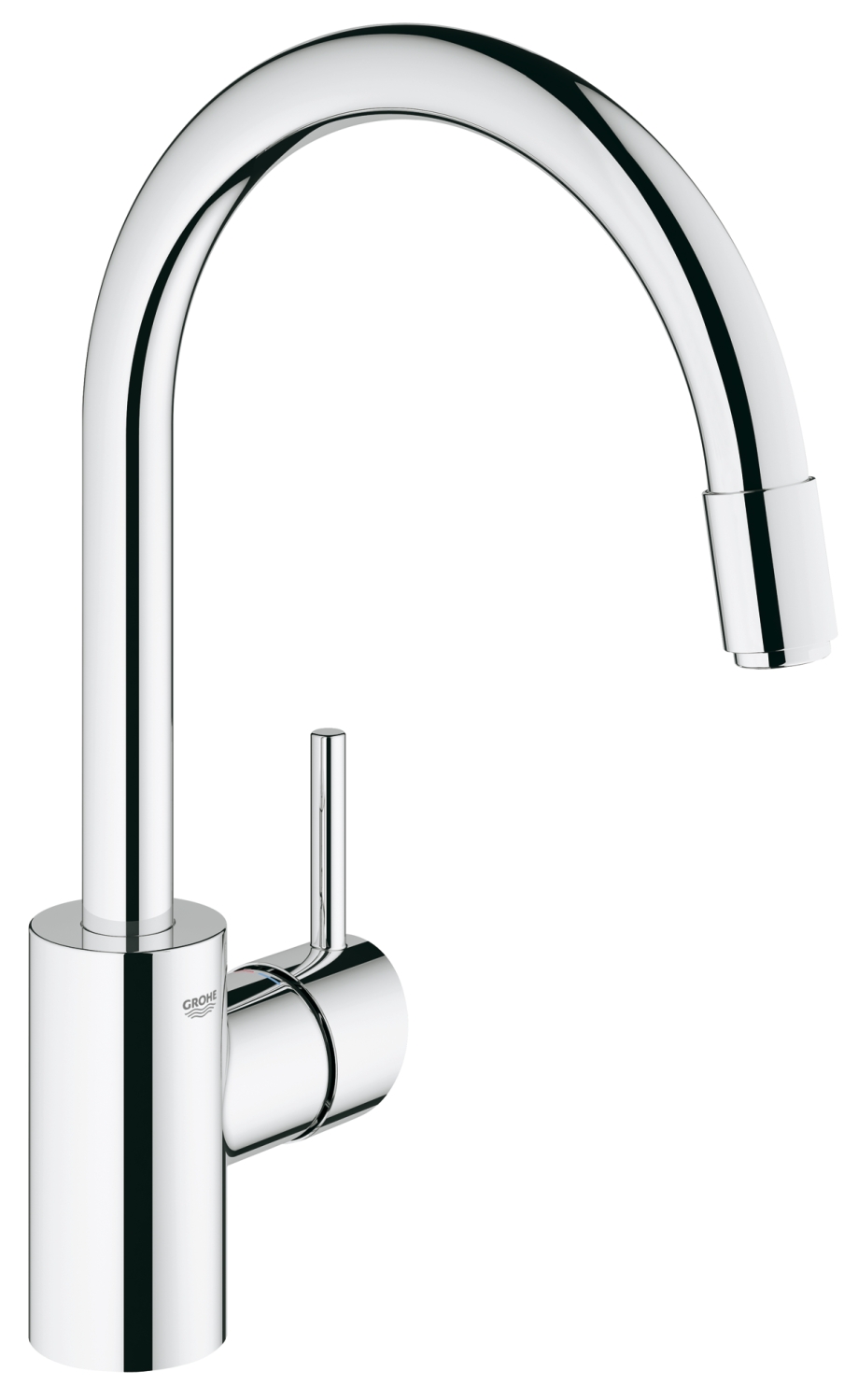 Grohe Concetto keukenmengkraan hoog uittrekbare uitloop 32663003