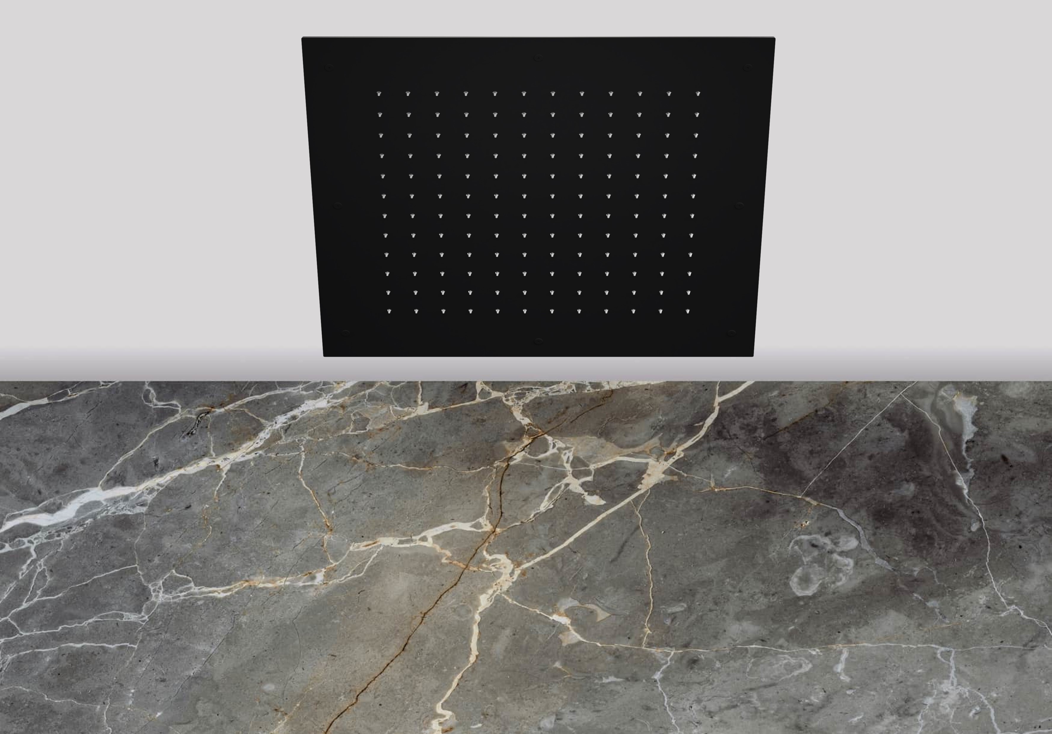 Lagoo Nesso Hoofddouche Showerlicious 500 x 500 N8232MB Matt Black