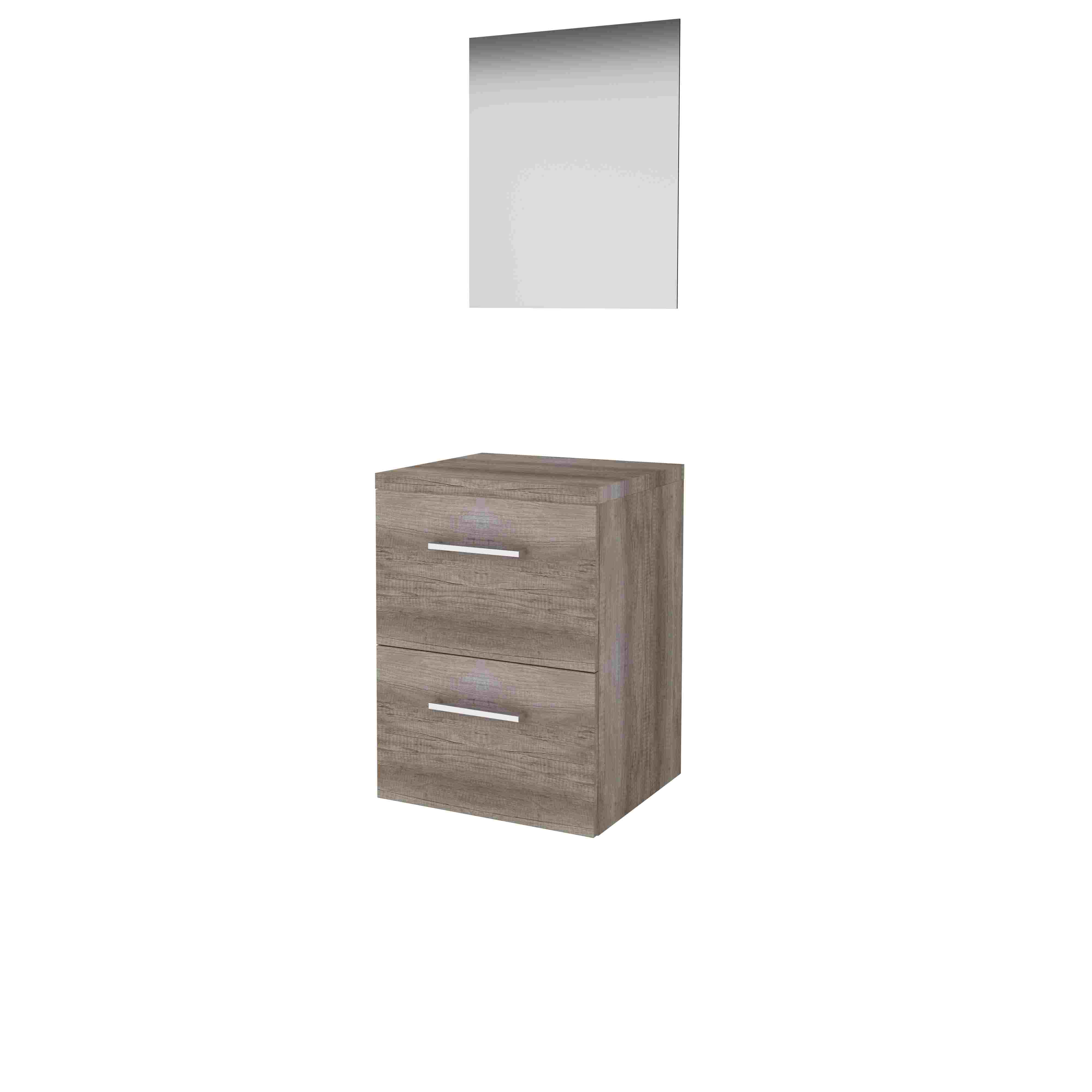 Basic Ultimate 46 onderk. m. gr. incl. 2 la + afdekplaat incl. spg. m. LED ind. o+b B500xD460 Scotch Oak / 1813602