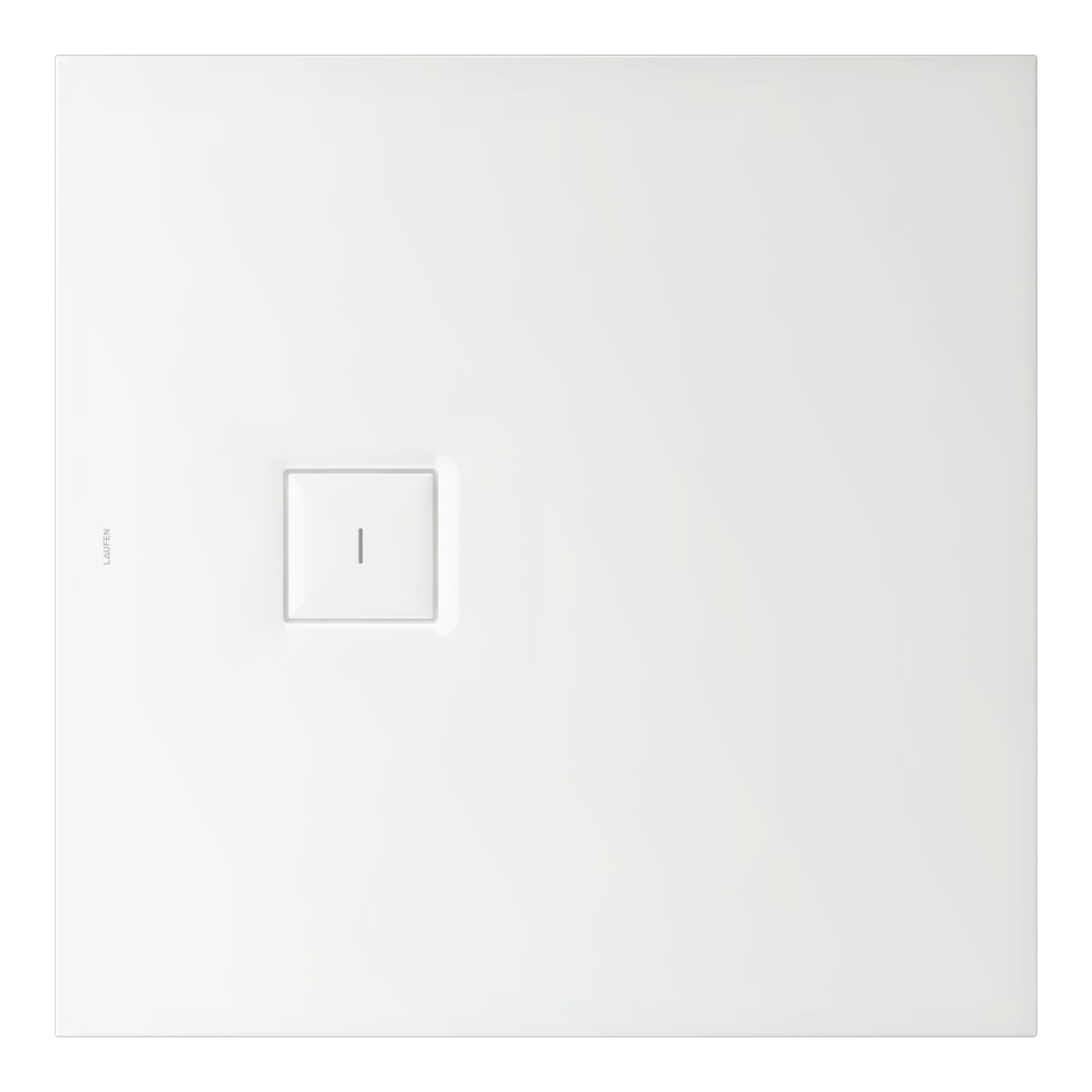 Laufen Marbond douchebak 900x900 vierkant H2154420000001 wit