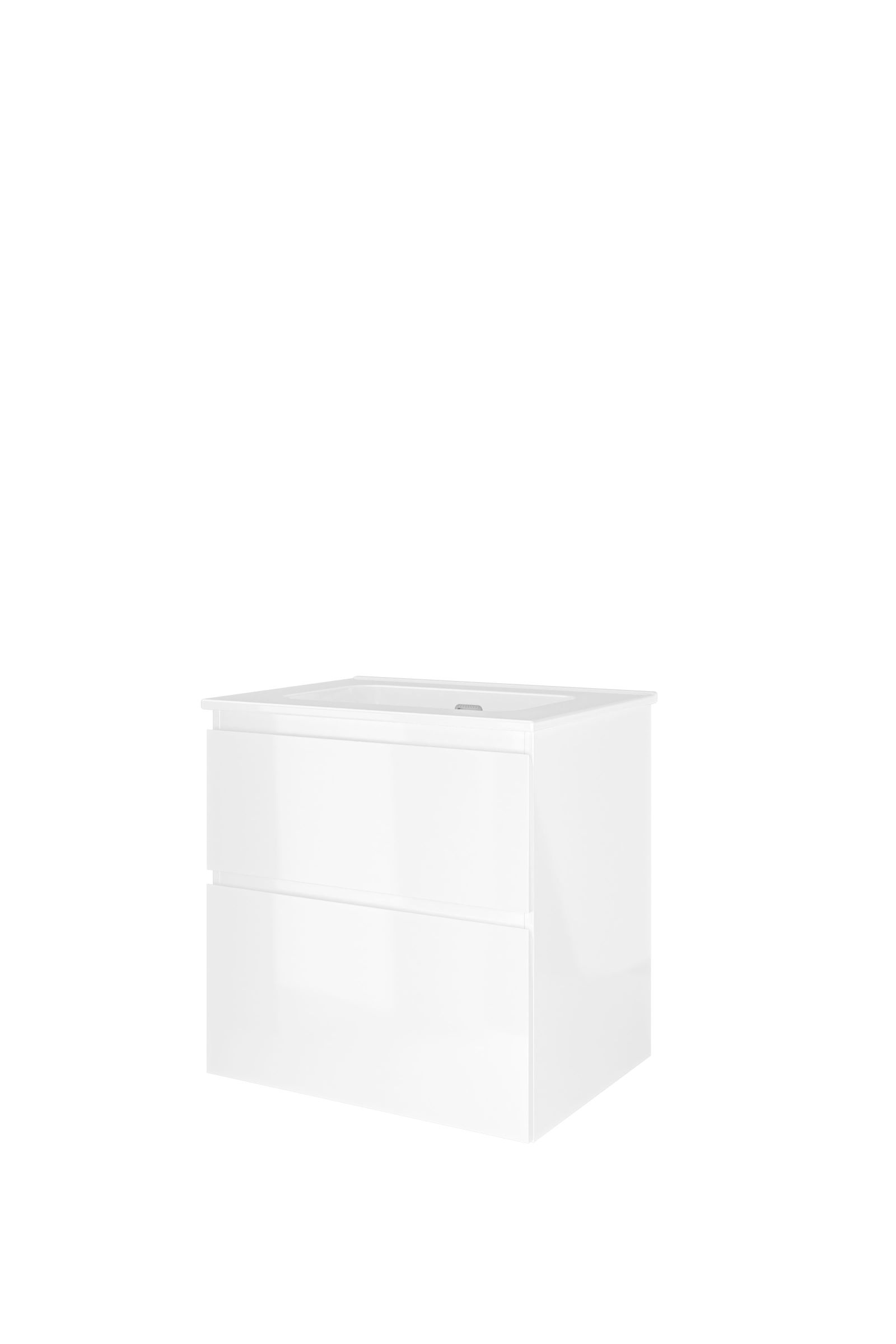 Proline set porselein Elegant wast. z. krgt. en onderk. a-sym. 1815204 Glans wit/Glans wit H620xB600xD460