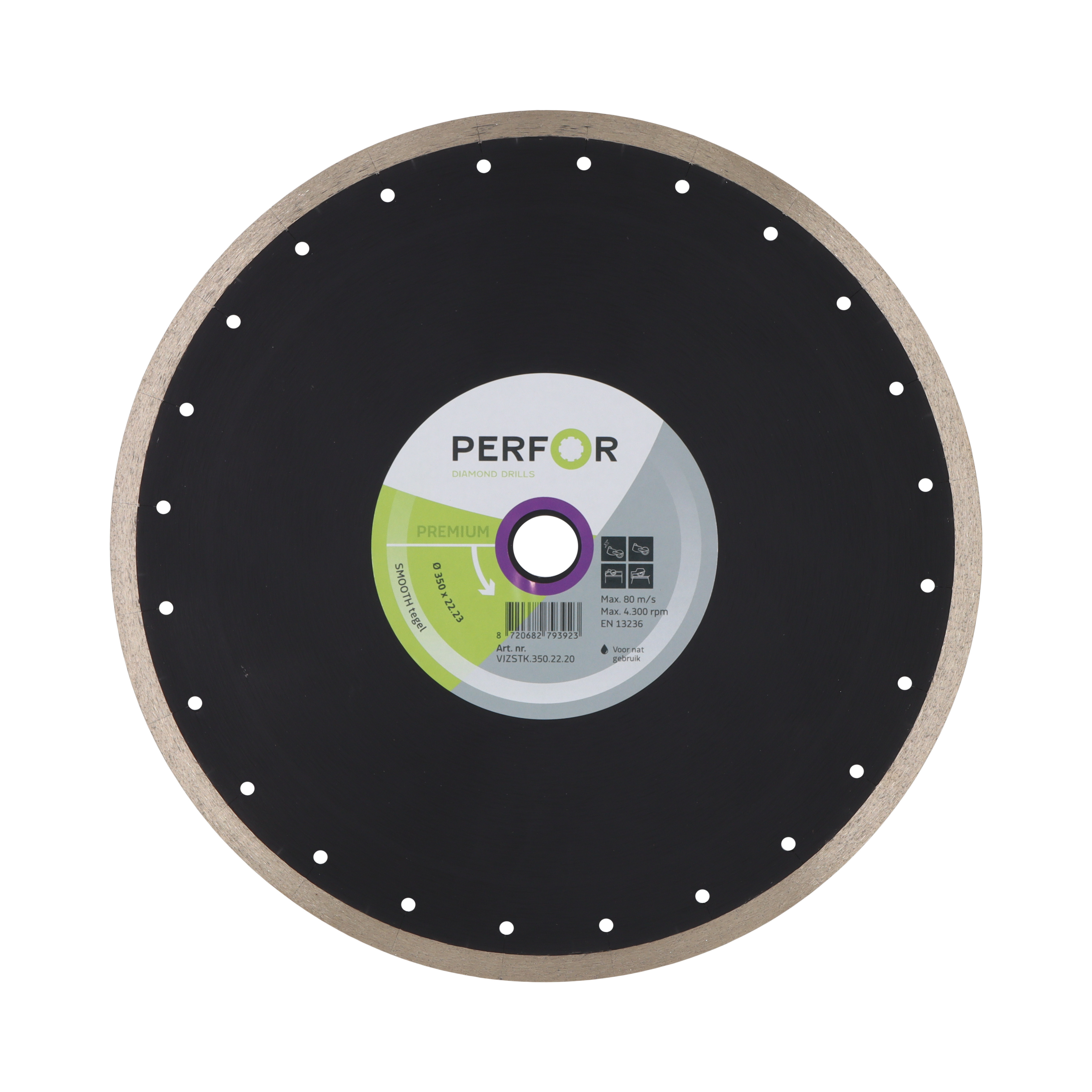 Zaagblad SMOOTH tegel 350 asgat 22.23 VJZSTK.350.22.20