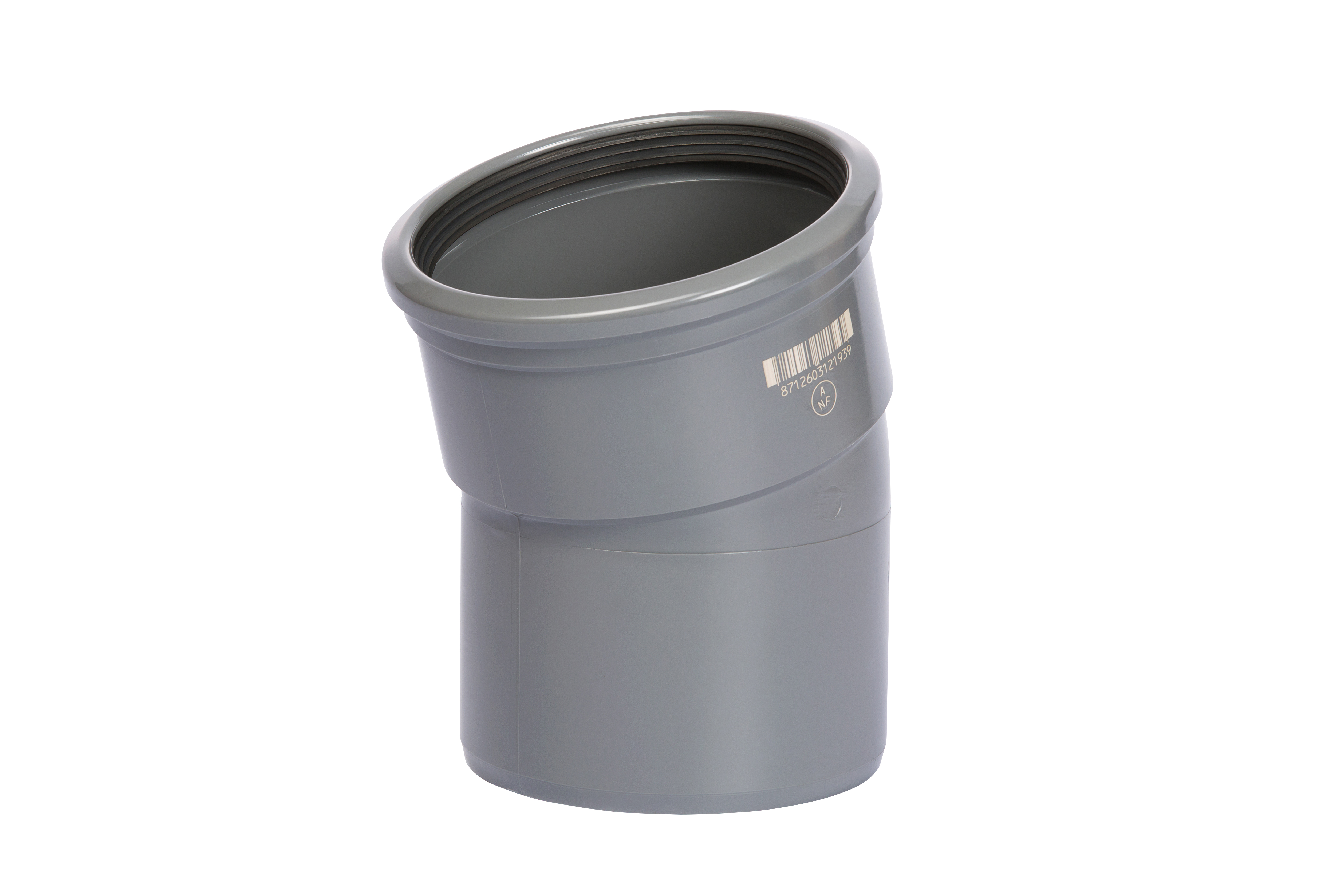 PVC manchet Bocht 160 67 graden mof/spie 1195001854